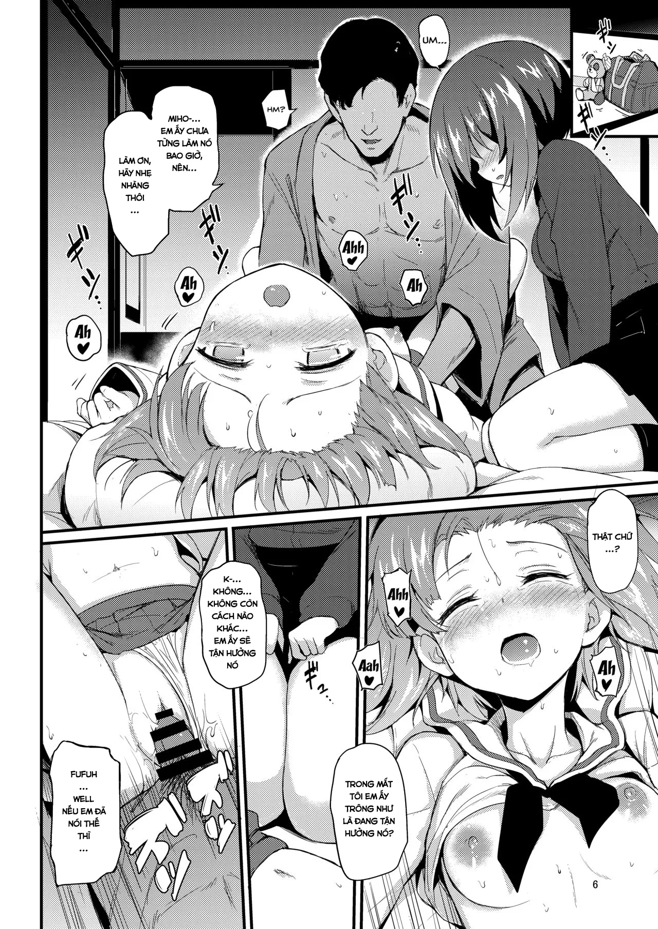 HentaiVN.net - Ảnh 5 - Nishizumi Shimai Ryoujoku 2 [Nishizumi Sisters Sexual Assault 2] - Chap 1