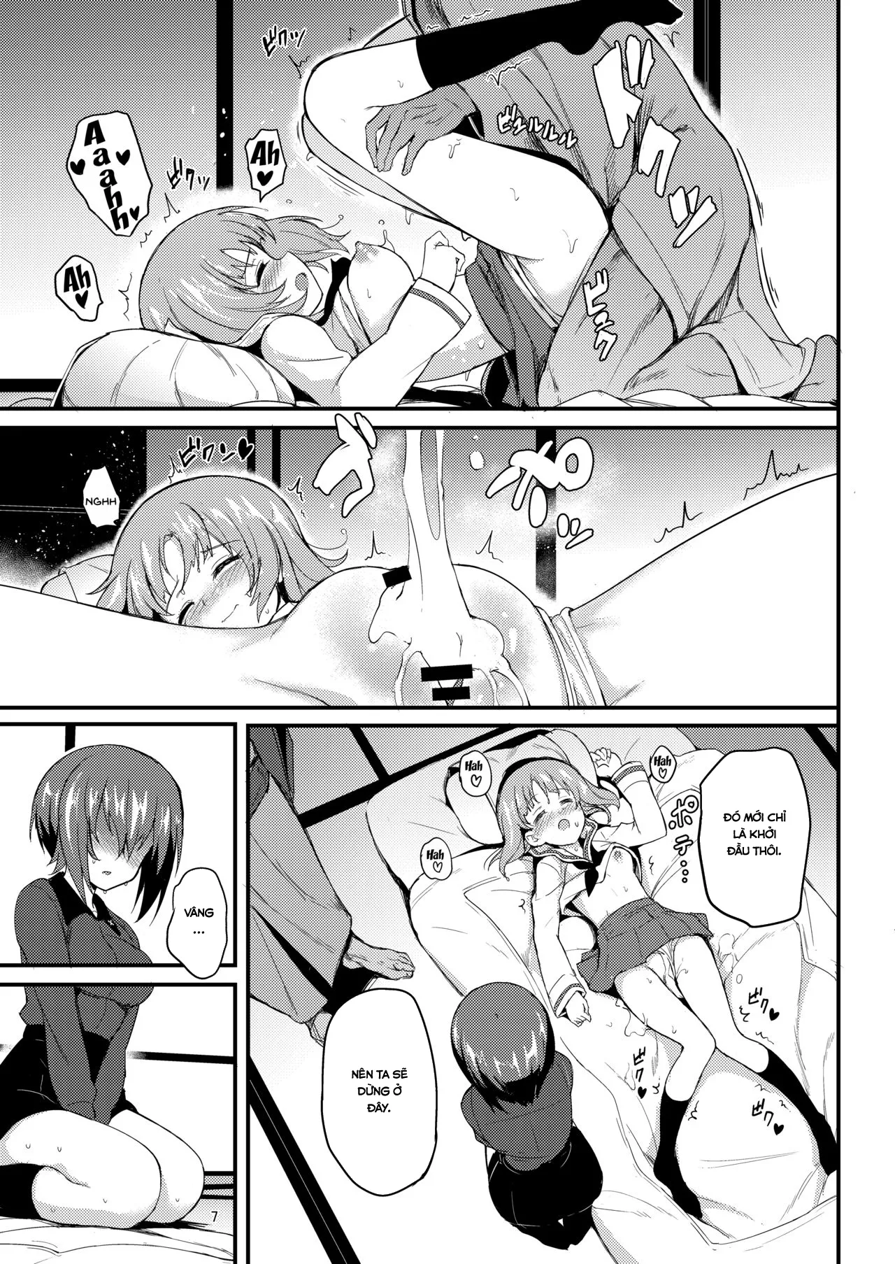 HentaiVN.net - Ảnh 6 - Nishizumi Shimai Ryoujoku 2 [Nishizumi Sisters Sexual Assault 2] - Chap 1
