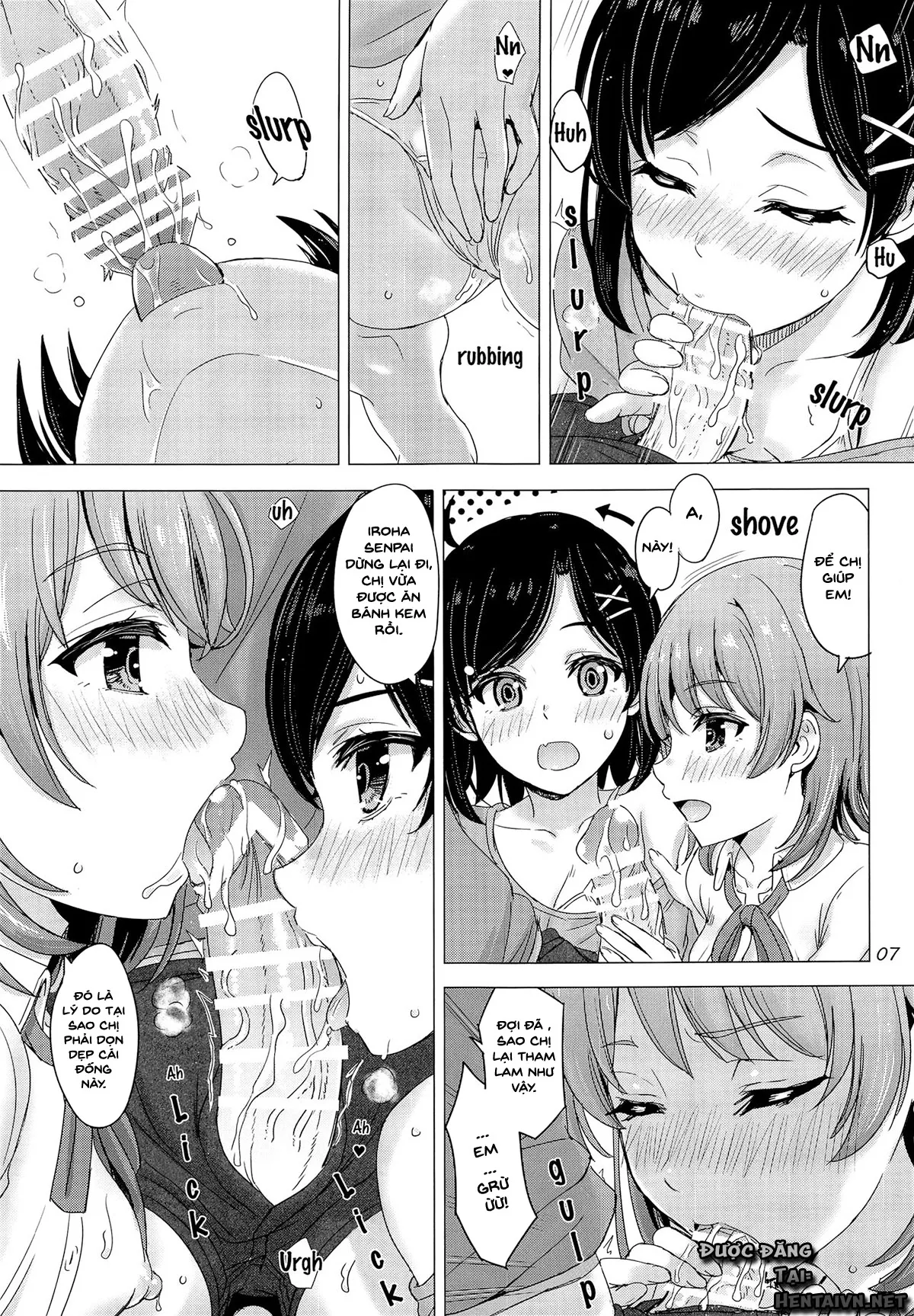 HentaiVN.net - Ảnh 7 - Ore no Kouhai to Imouto ga Neoki ni Osotte Kuru. - Chap 1