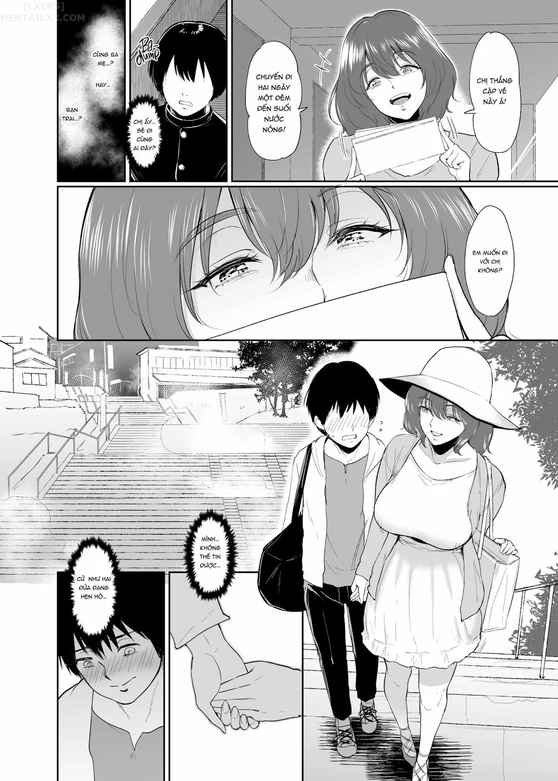 HentaiVN.net - Ảnh 6 - Hot Springs with Ms. Marie - Chap 1
