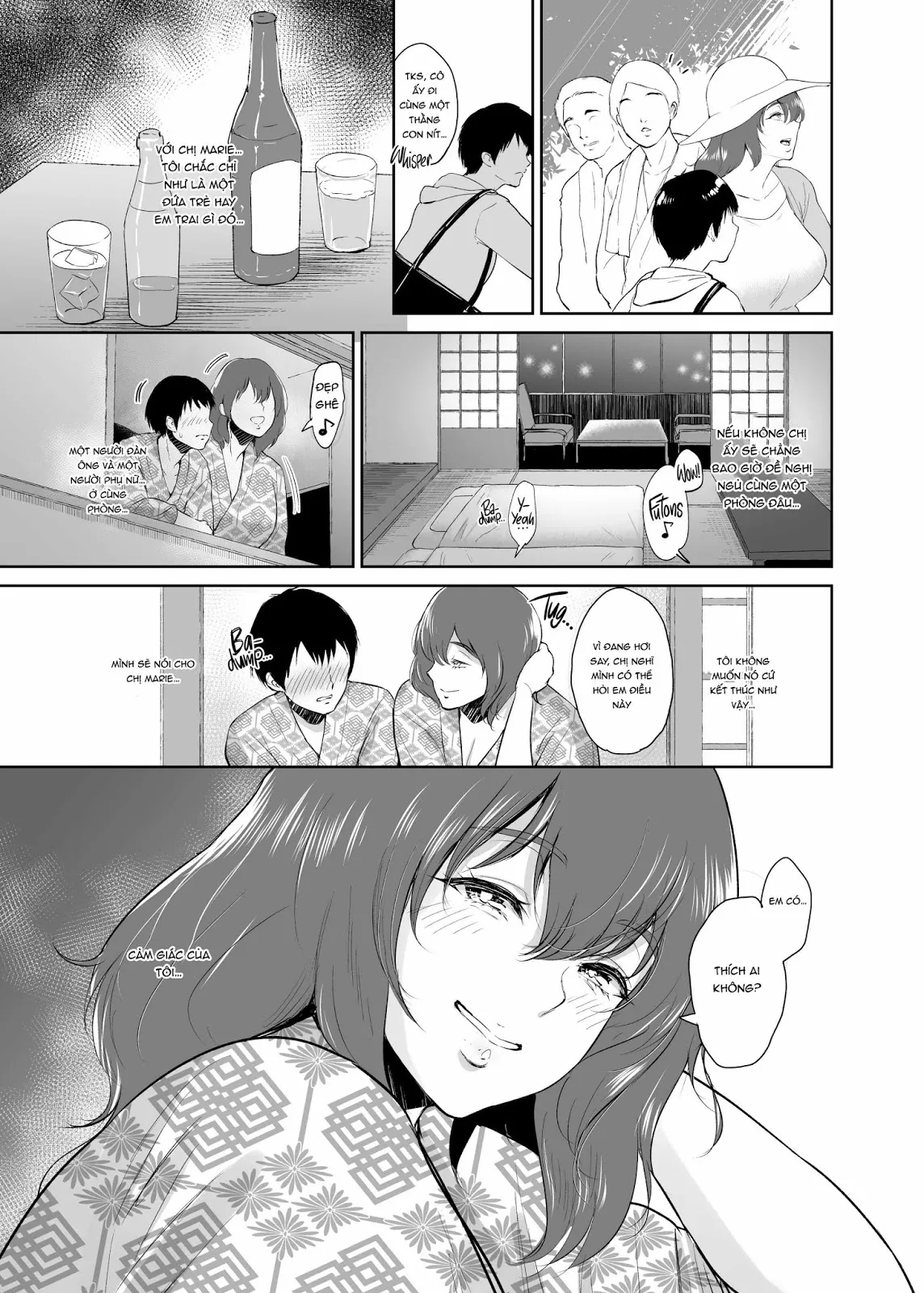 HentaiVN.net - Ảnh 7 - Hot Springs with Ms. Marie - Chap 1