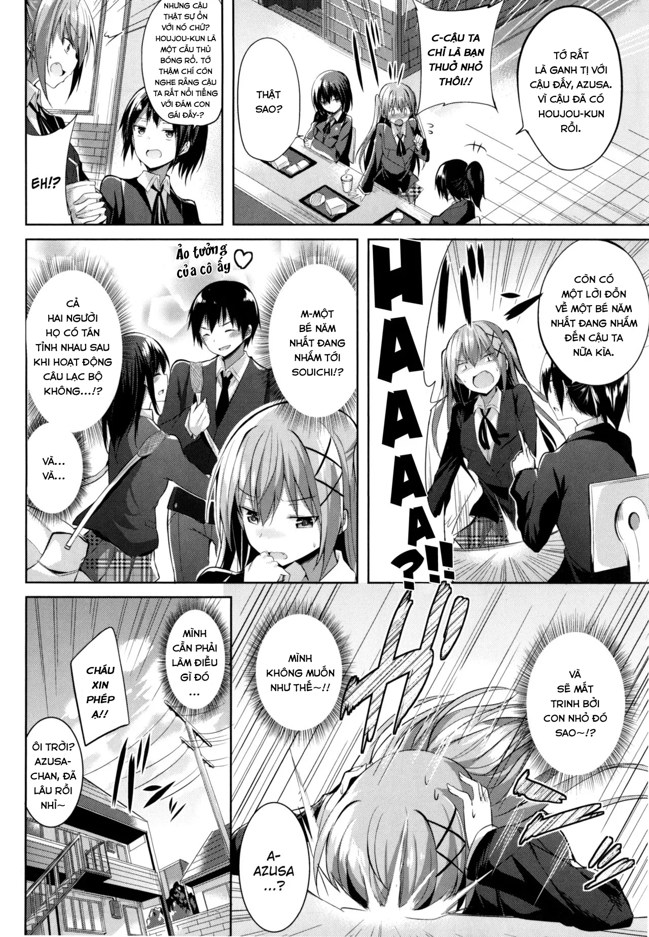 HentaiVN.net - Ảnh 3 - Em muốn là người đầu tiên của anh! [Hajimete ga Ii no!, I Want to be Your First! (Junjou Love Punch), はじめてがいいの! (純情ラブパンチ)] - Chap 1