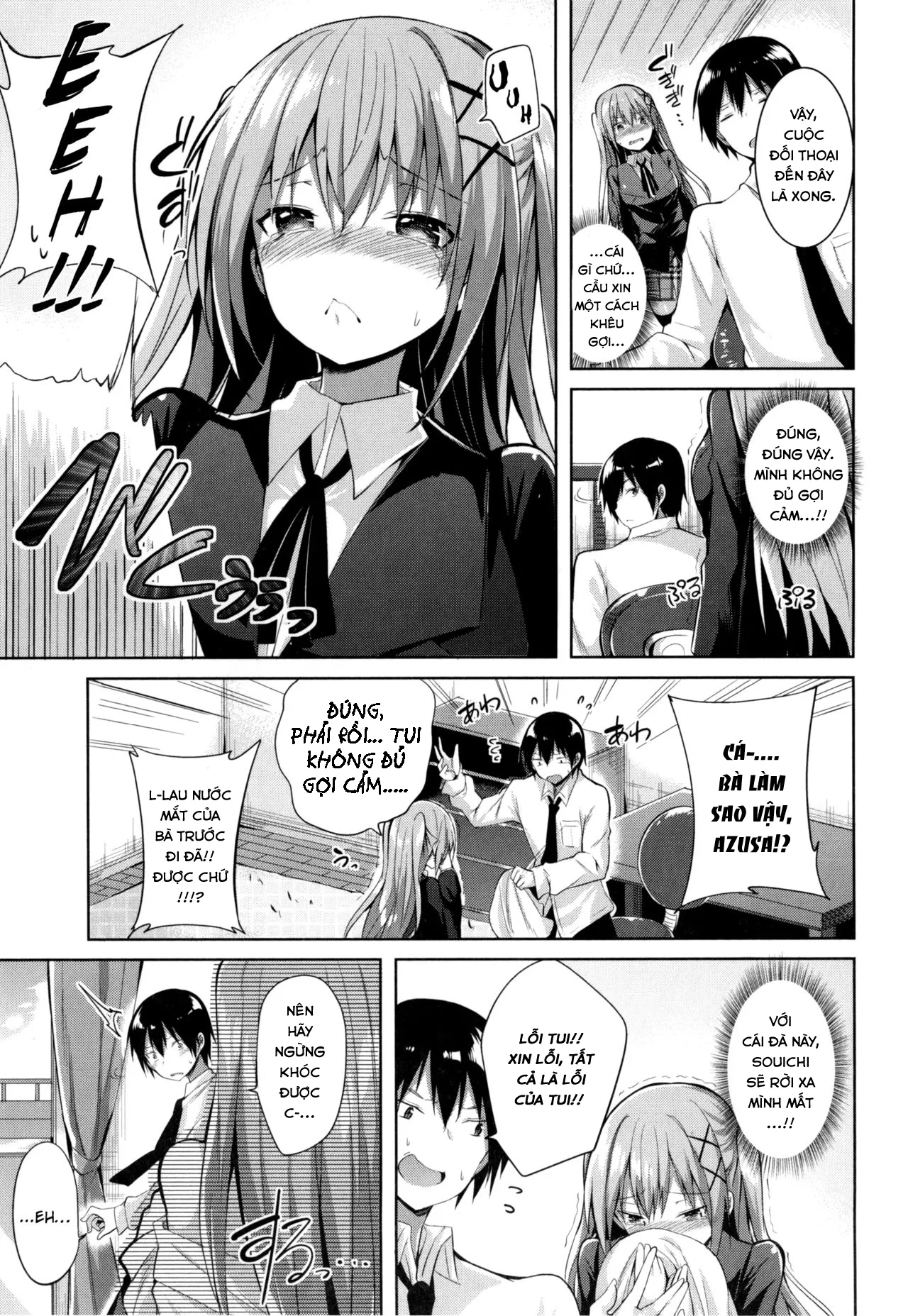 HentaiVN.net - Ảnh 6 - Em muốn là người đầu tiên của anh! [Hajimete ga Ii no!, I Want to be Your First! (Junjou Love Punch), はじめてがいいの! (純情ラブパンチ)] - Chap 1