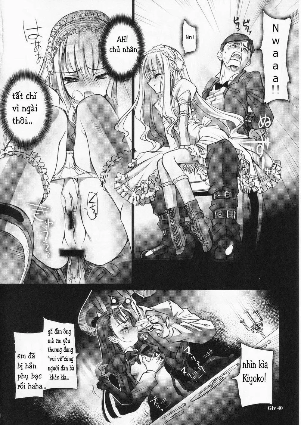 HentaiVN.net - Ảnh 38 - Gothic Lolita - Chap 3