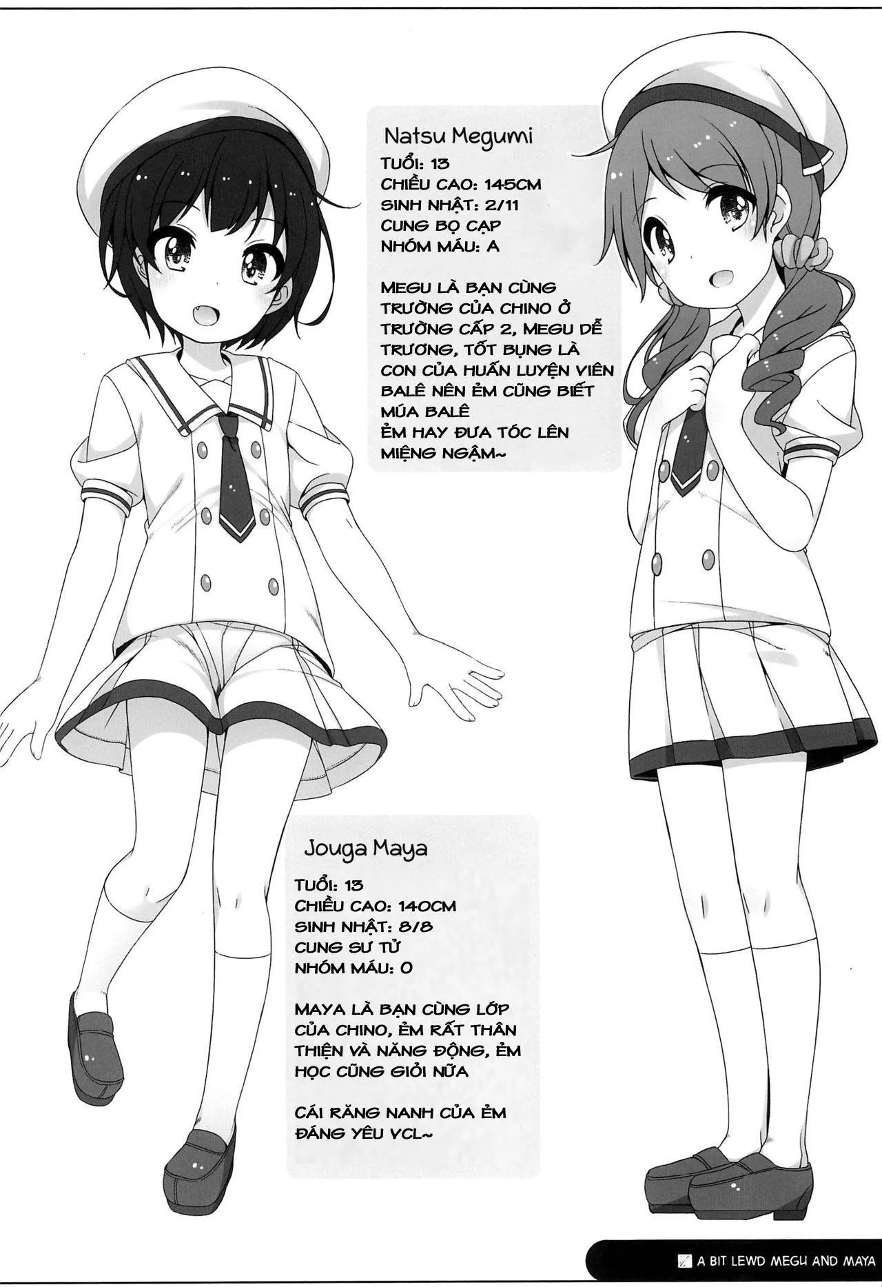 HentaiVN.net - Ảnh 7 - Chotto Ecchi na Megu to Maya (Gochuumon wa Usagi desu ka?) [A bit lewd Megu and Maya; 1 tí hentai của Megu và Maya] - Chap 1