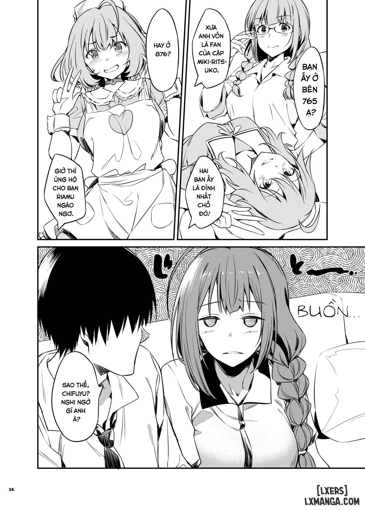 HentaiVN.net - Ảnh 28 - ShinyM@S Icha Love Ero Goudou SWEET COLORS (THE iDOLM@STER: Shiny Colors) - Chap 1