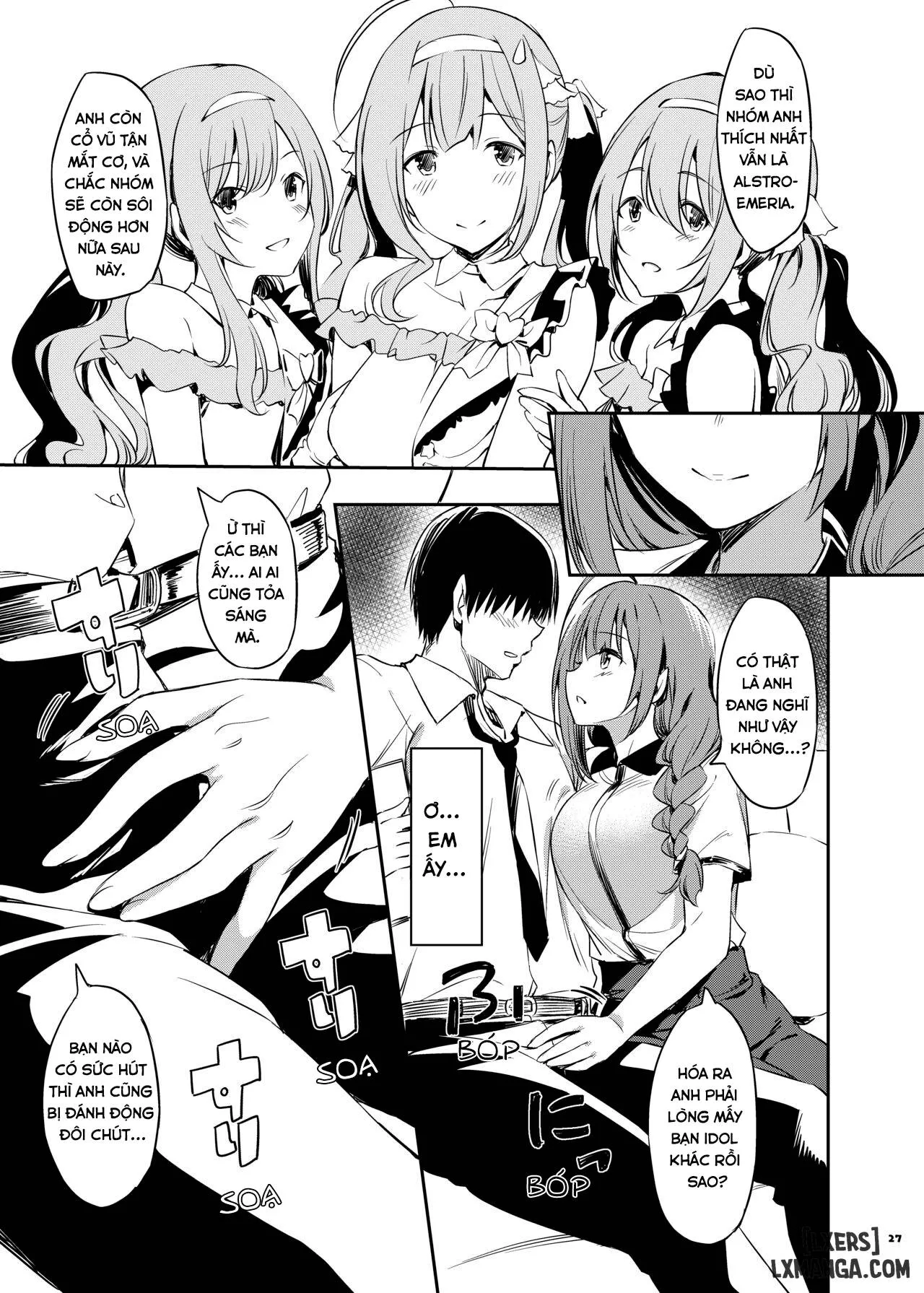 HentaiVN.net - Ảnh 29 - ShinyM@S Icha Love Ero Goudou SWEET COLORS (THE iDOLM@STER: Shiny Colors) - Chap 1