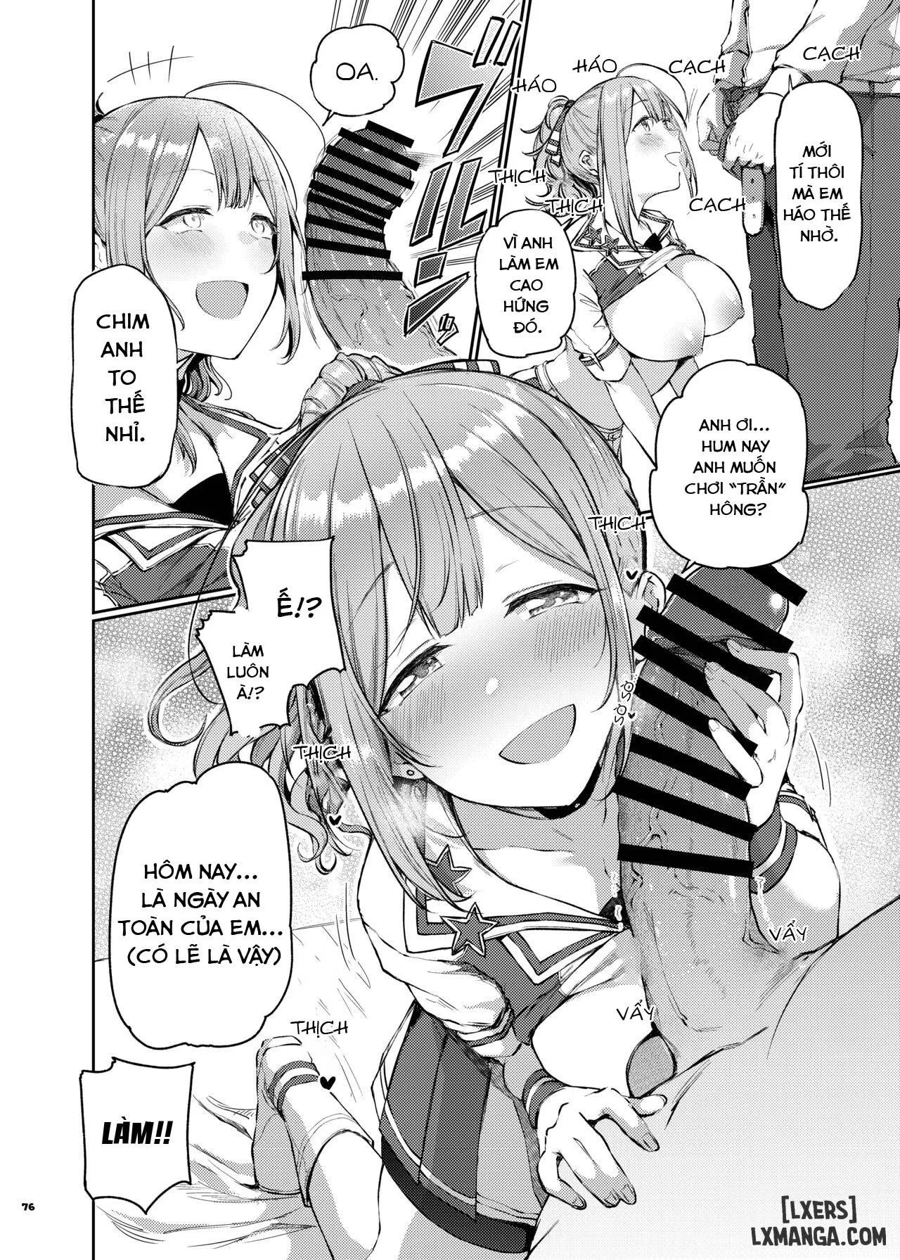 HentaiVN.net - Ảnh 78 - ShinyM@S Icha Love Ero Goudou SWEET COLORS (THE iDOLM@STER: Shiny Colors) - Chap 1