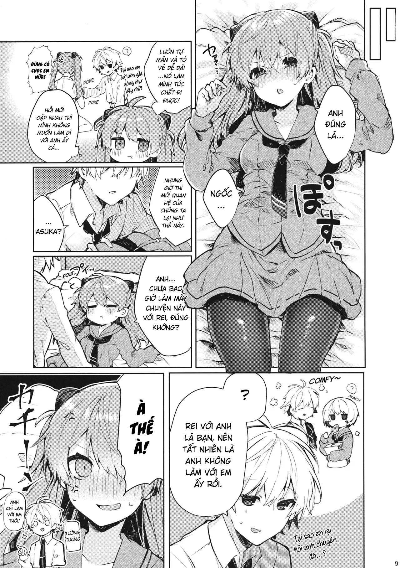 HentaiVN.net - Ảnh 10 - Và rồi, kẻ dối trá đã học được cách yêu... [Soshite Usotsuki wa Koi o Shiru] - Chap 1