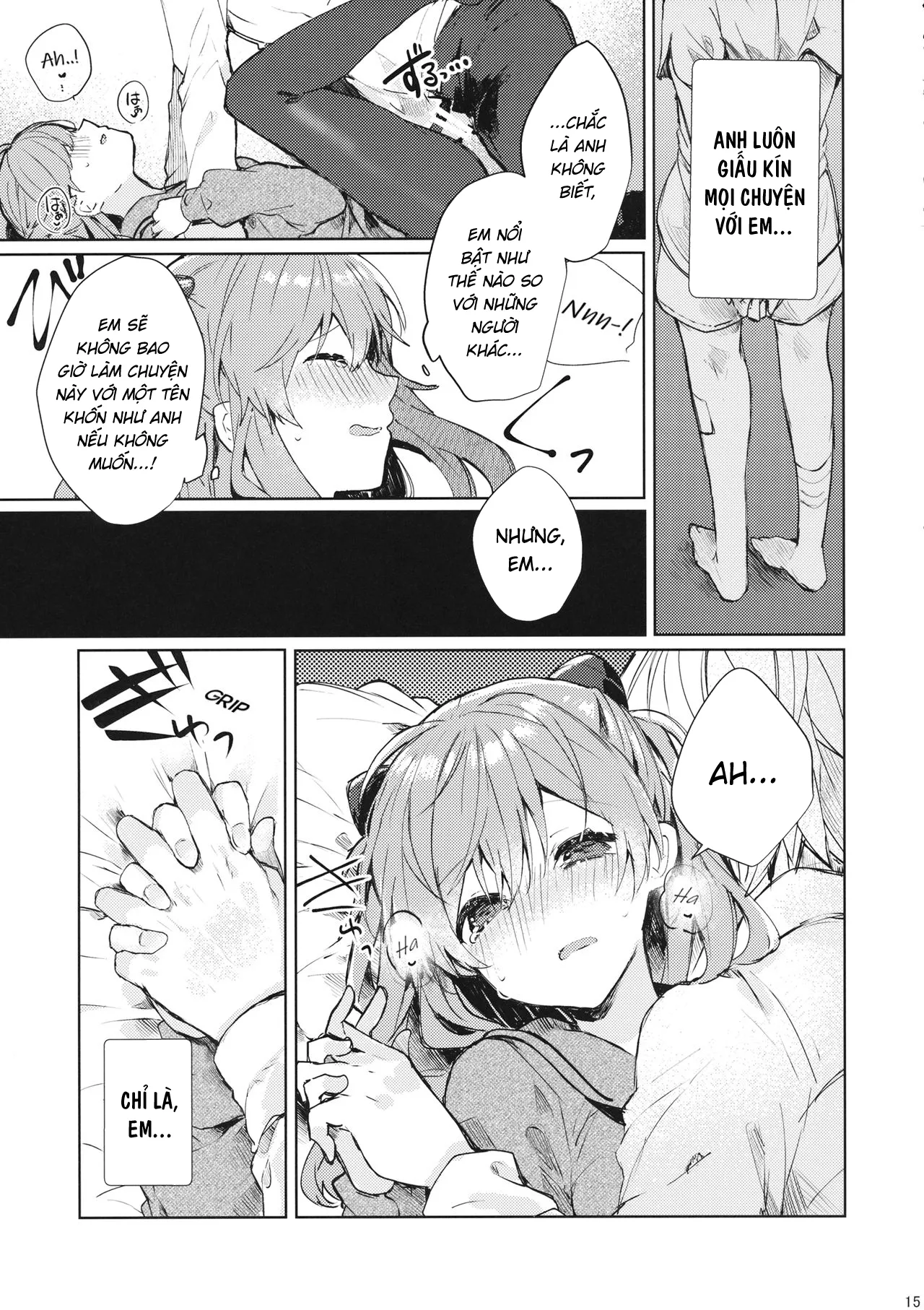 HentaiVN.net - Ảnh 16 - Và rồi, kẻ dối trá đã học được cách yêu... [Soshite Usotsuki wa Koi o Shiru] - Chap 1