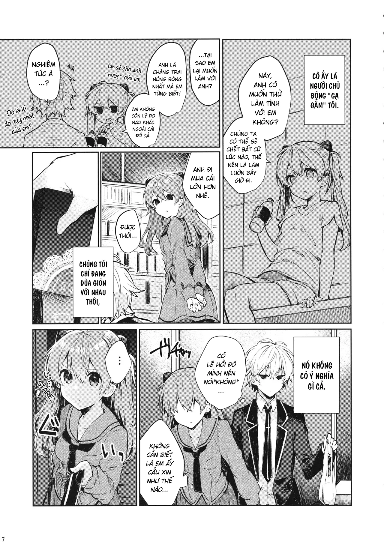 HentaiVN.net - Ảnh 8 - Và rồi, kẻ dối trá đã học được cách yêu... [Soshite Usotsuki wa Koi o Shiru] - Chap 1