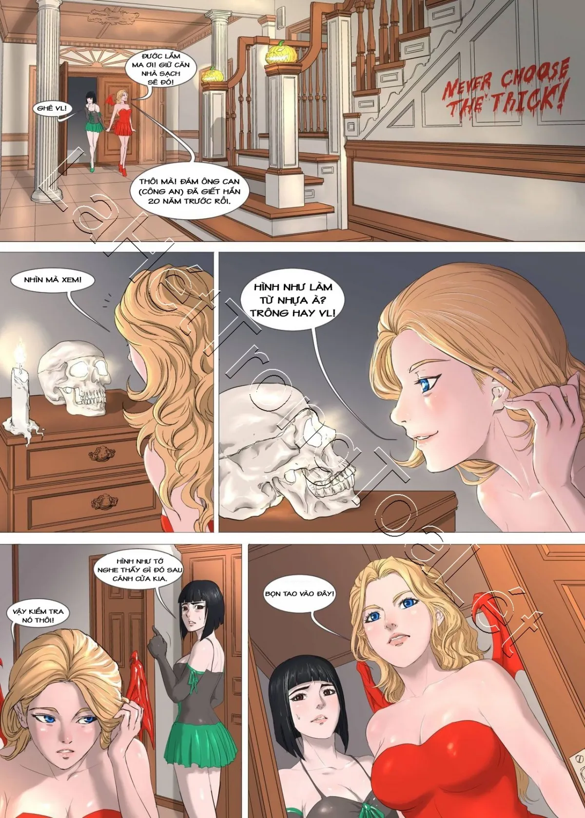 HentaiVN.net - Ảnh 3 - The Night of Halloween (Guro) [Đêm Halloween] - Chap 1