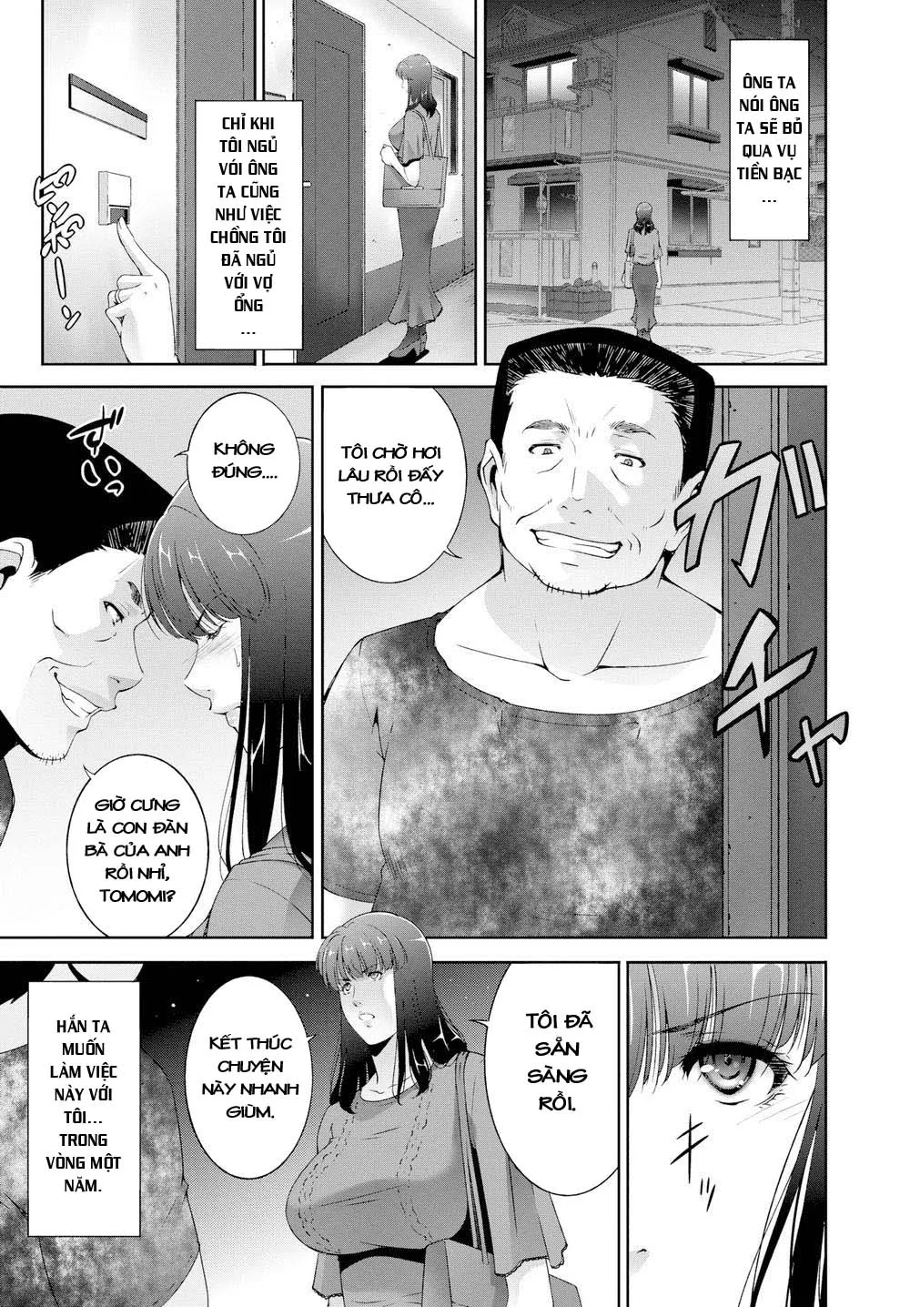 HentaiVN.net - Ảnh 5 - Sự Đền Tội Của Người Vợ... [Hole of Penance] - Chap 1