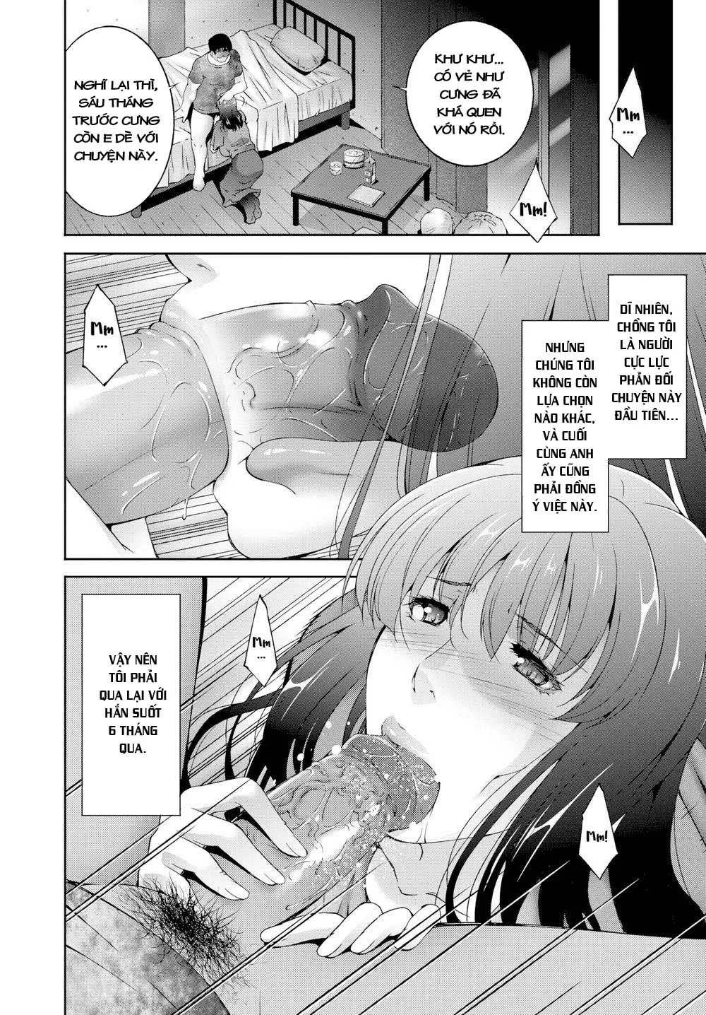 HentaiVN.net - Ảnh 6 - Sự Đền Tội Của Người Vợ... [Hole of Penance] - Chap 1