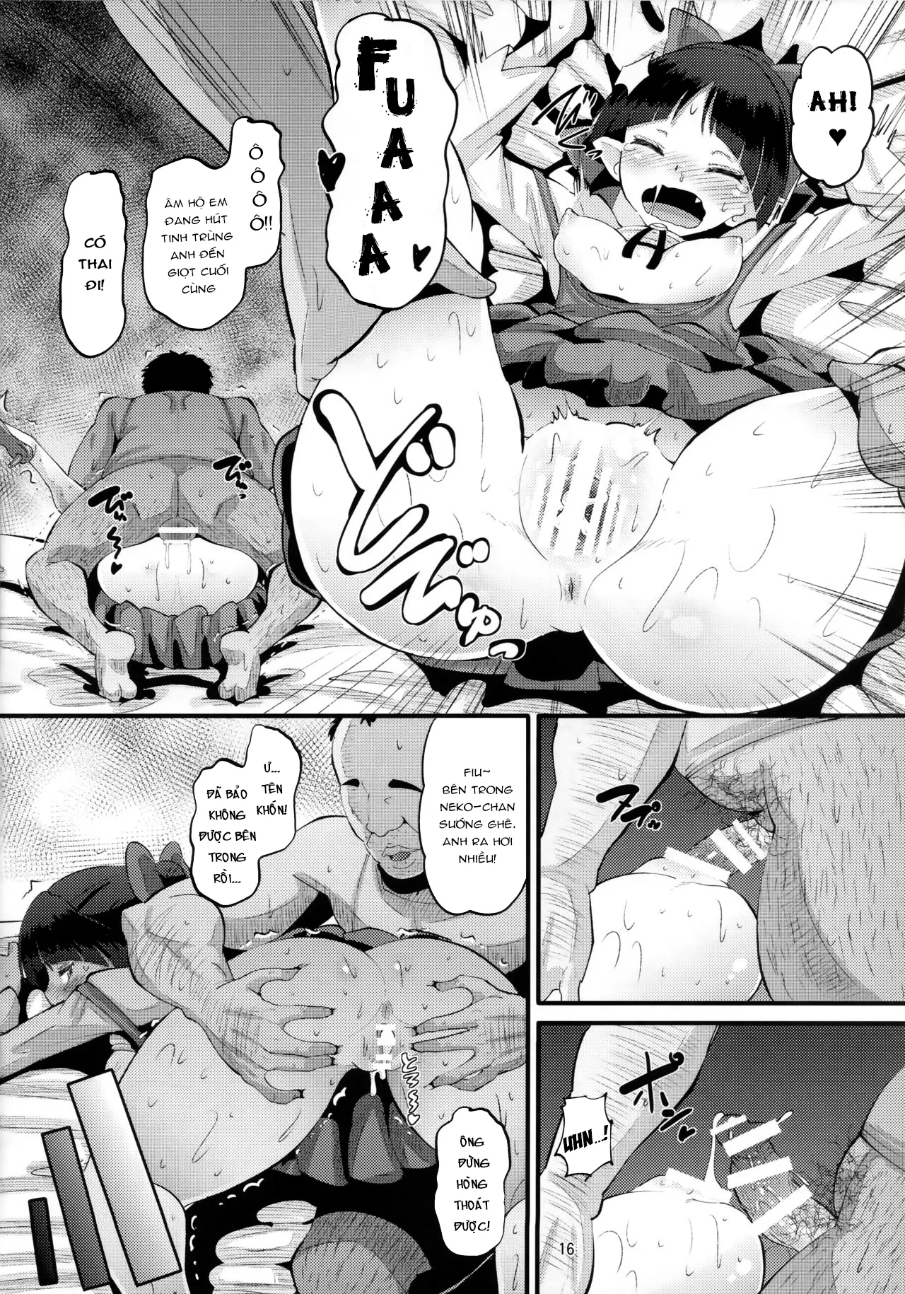 HentaiVN.net - Ảnh 15 - Choroi yo Neko Nee-san (Gegege no Kitaro) [Chị Mèo Dễ Dụ] - Chap 1