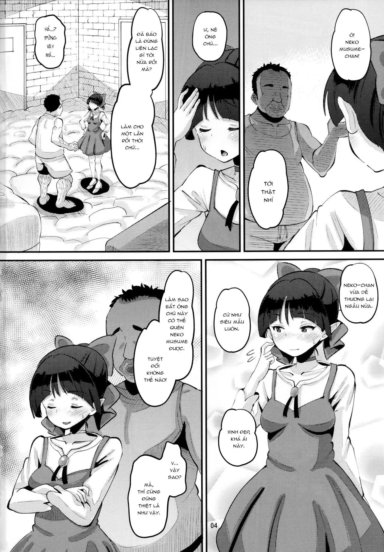 HentaiVN.net - Ảnh 3 - Choroi yo Neko Nee-san (Gegege no Kitaro) [Chị Mèo Dễ Dụ] - Chap 1