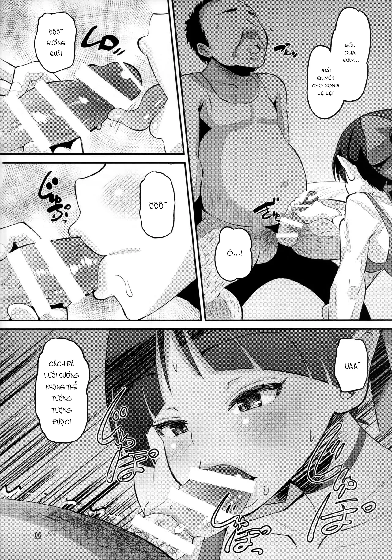 HentaiVN.net - Ảnh 5 - Choroi yo Neko Nee-san (Gegege no Kitaro) [Chị Mèo Dễ Dụ] - Chap 1