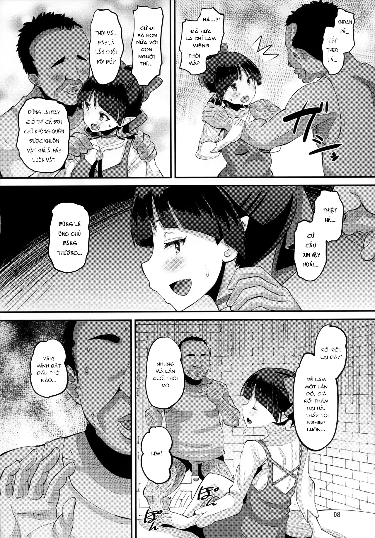HentaiVN.net - Ảnh 7 - Choroi yo Neko Nee-san (Gegege no Kitaro) [Chị Mèo Dễ Dụ] - Chap 1
