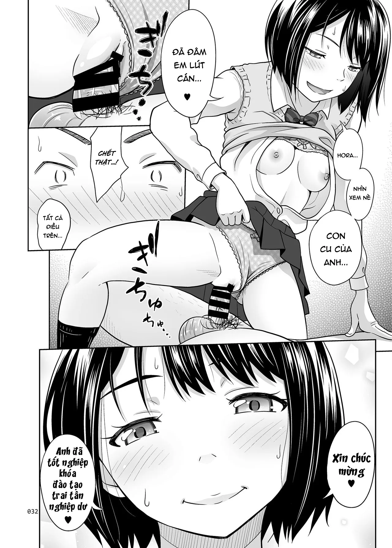 HentaiVN.net - Ảnh 32 - Ngày tôi tốt nghiệp khóa trai tân nghiệp dư [Meikkousei na Syoujo no Ehon] - Chap 1