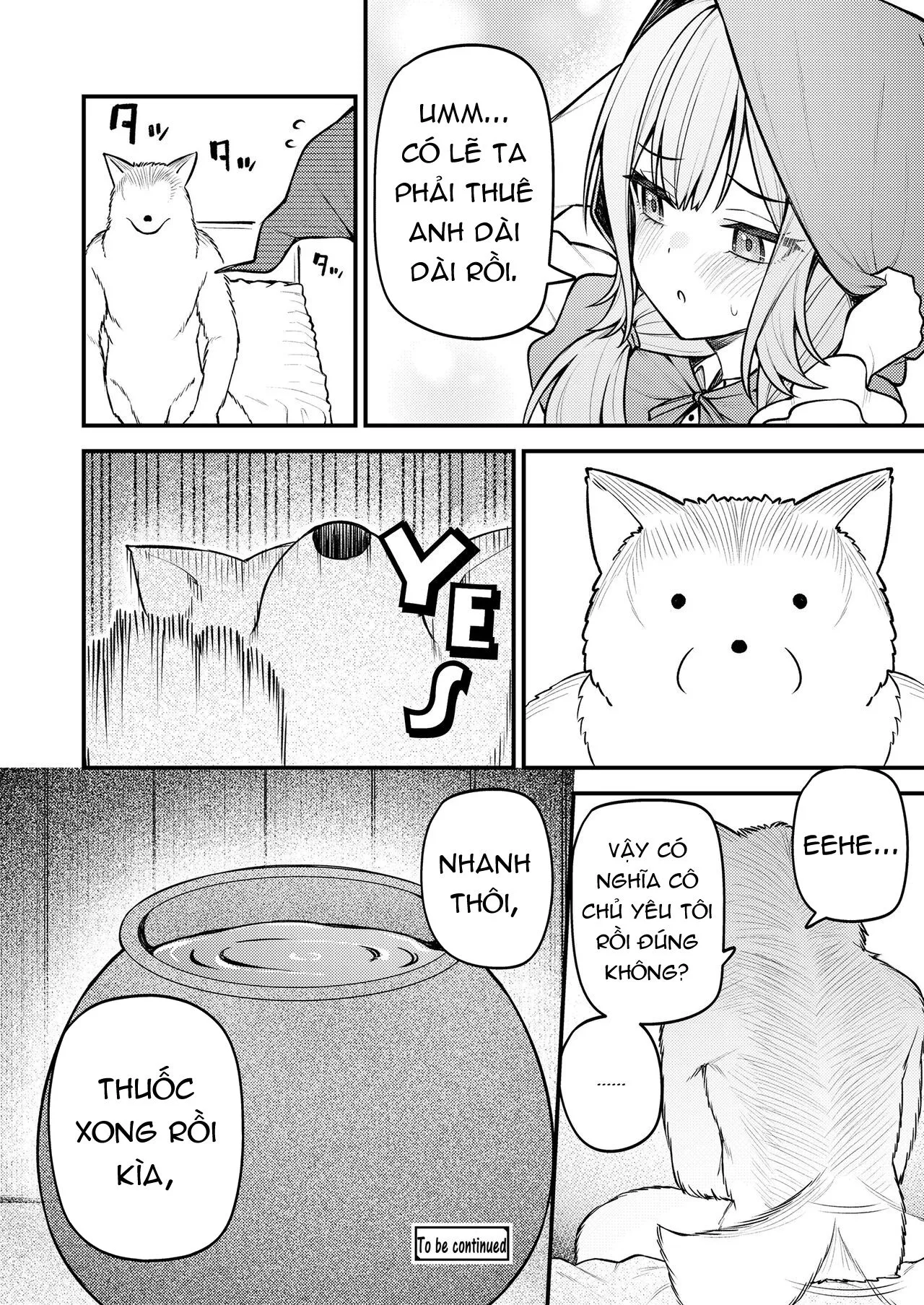 HentaiVN.net - Ảnh 24 - Cô bé quàng khăn đỏ và con sói bất tử [Akazukin to Fujimi no Ookami-san Zenpen ; Little Red Riding Hood and the Immortal Wolf] - Chap 1