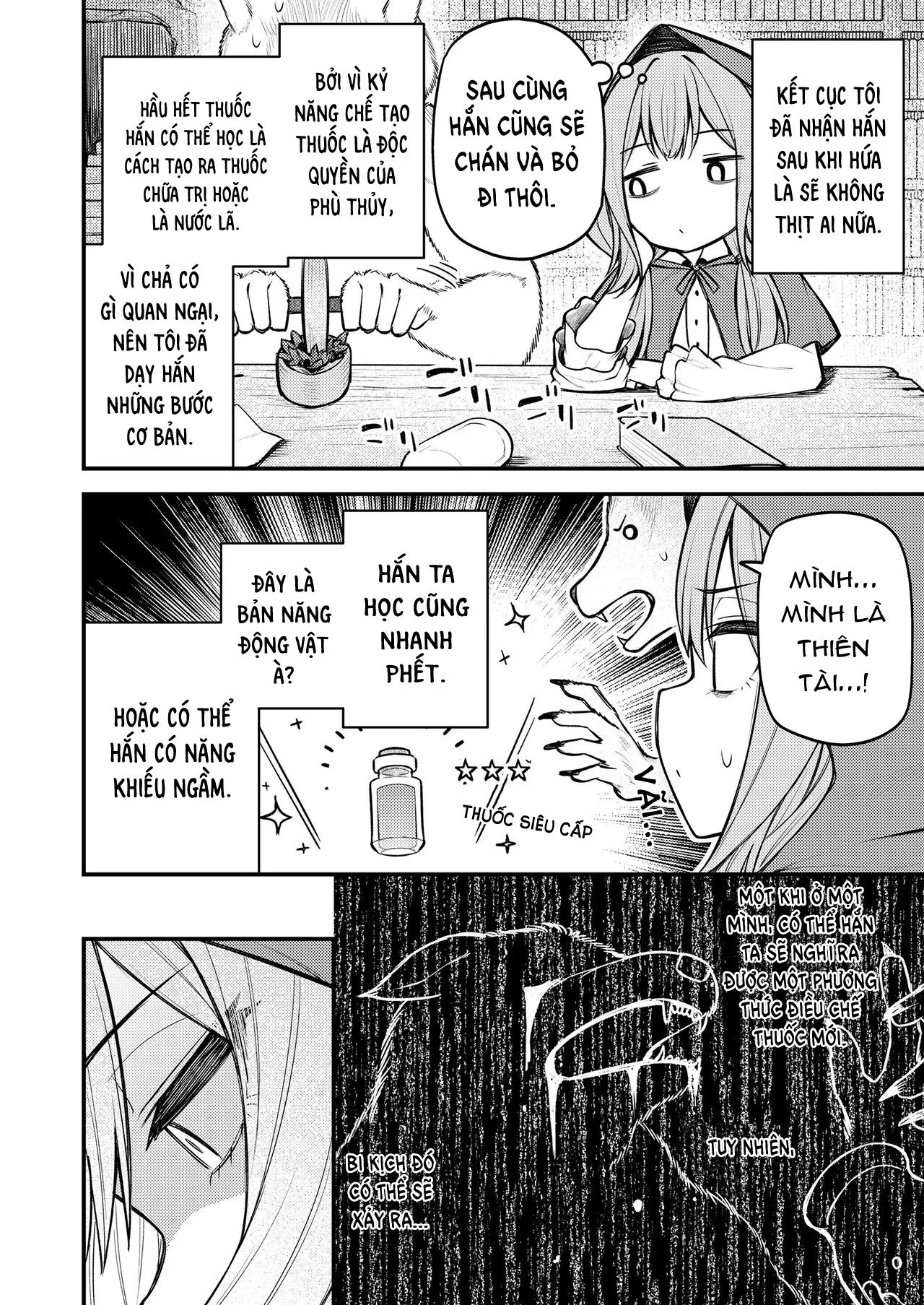 HentaiVN.net - Ảnh 8 - Cô bé quàng khăn đỏ và con sói bất tử [Akazukin to Fujimi no Ookami-san Zenpen ; Little Red Riding Hood and the Immortal Wolf] - Chap 1
