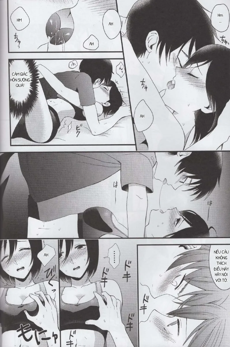 HentaiVN.net - Ảnh 17 - EreMika Yojouhan [[ポリたべ。 (知萩ごまめ)] エレミカ四畳半 (進撃の巨人), [Poritabe. (Shirihagi Gomame)] EreMika Yojouhan (Shingeki no Kyojin)] - Chap 1