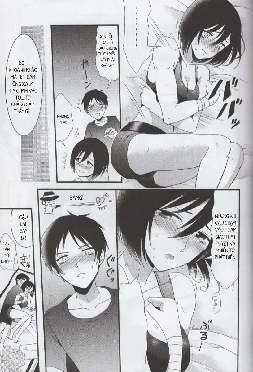 HentaiVN.net - Ảnh 18 - EreMika Yojouhan [[ポリたべ。 (知萩ごまめ)] エレミカ四畳半 (進撃の巨人), [Poritabe. (Shirihagi Gomame)] EreMika Yojouhan (Shingeki no Kyojin)] - Chap 1