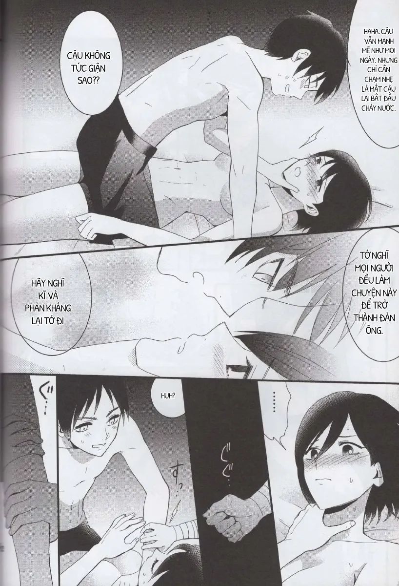 HentaiVN.net - Ảnh 21 - EreMika Yojouhan [[ポリたべ。 (知萩ごまめ)] エレミカ四畳半 (進撃の巨人), [Poritabe. (Shirihagi Gomame)] EreMika Yojouhan (Shingeki no Kyojin)] - Chap 1