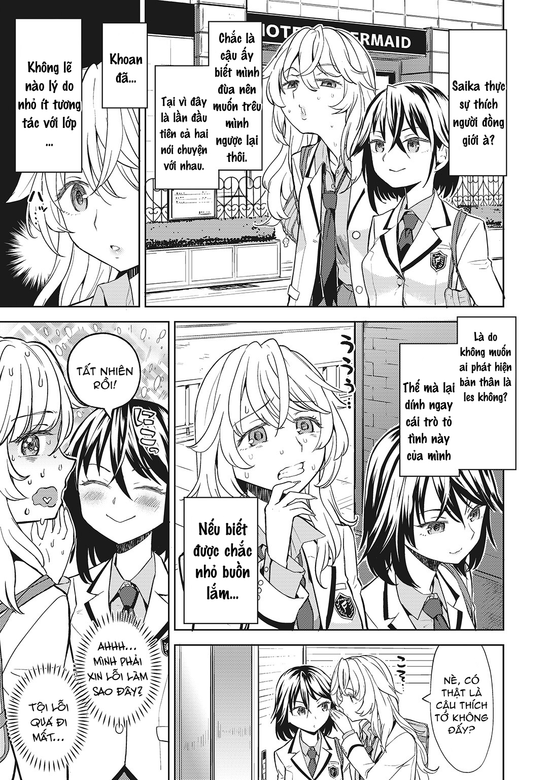 HentaiVN.net - Ảnh 3 - If a Lie Is Not Told, It Cannot Become Yuri - Chap 1