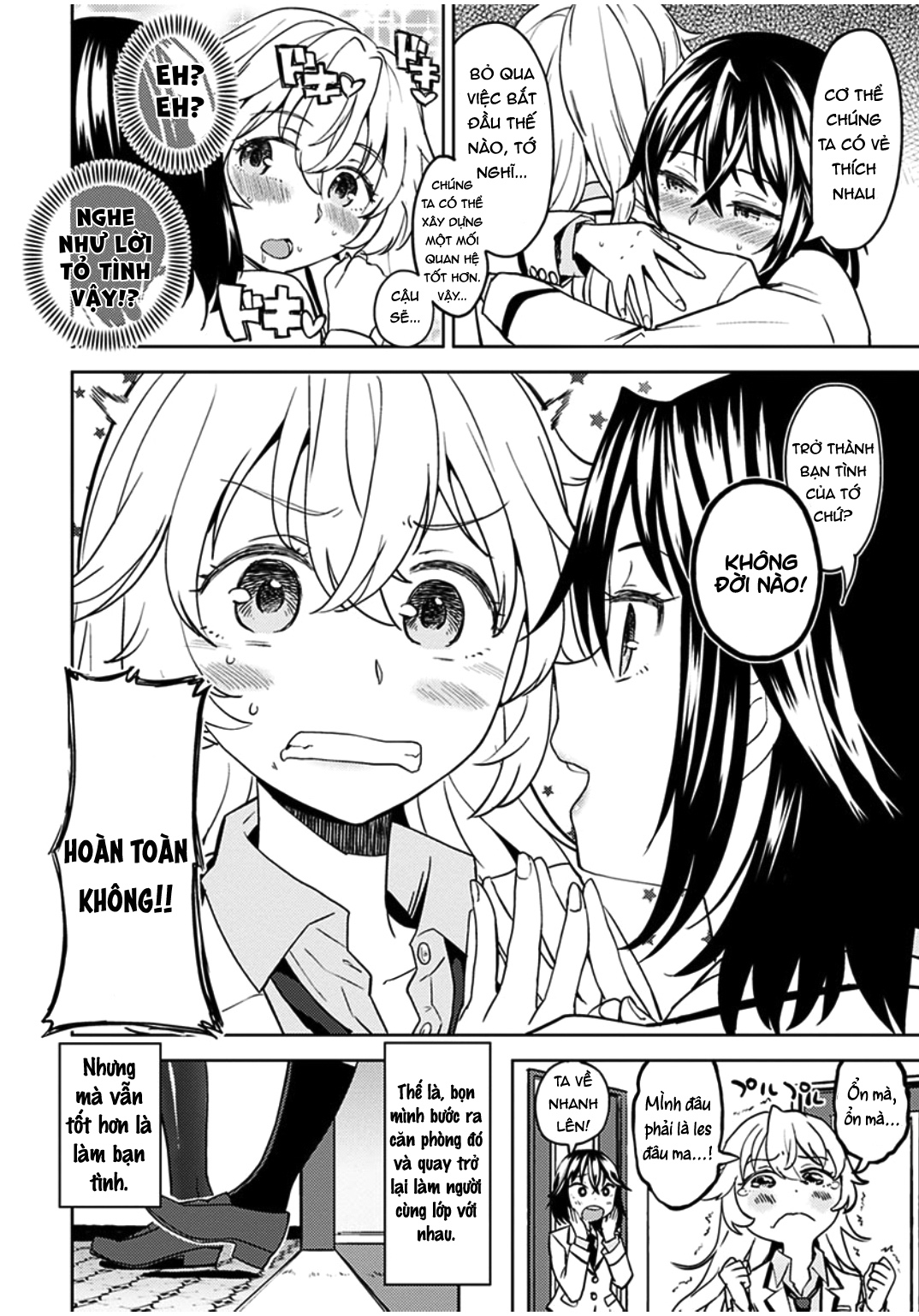 HentaiVN.net - Ảnh 8 - If a Lie Is Not Told, It Cannot Become Yuri - Chap 2