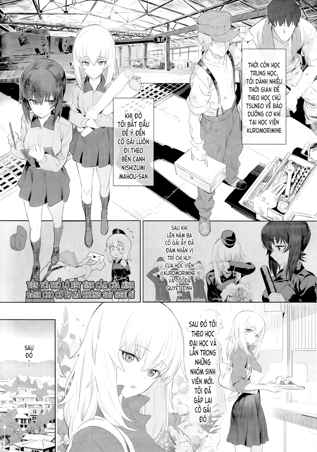 HentaiVN.net - Ảnh 4 - ERIKA (Girls und Panzer) - Chap 2