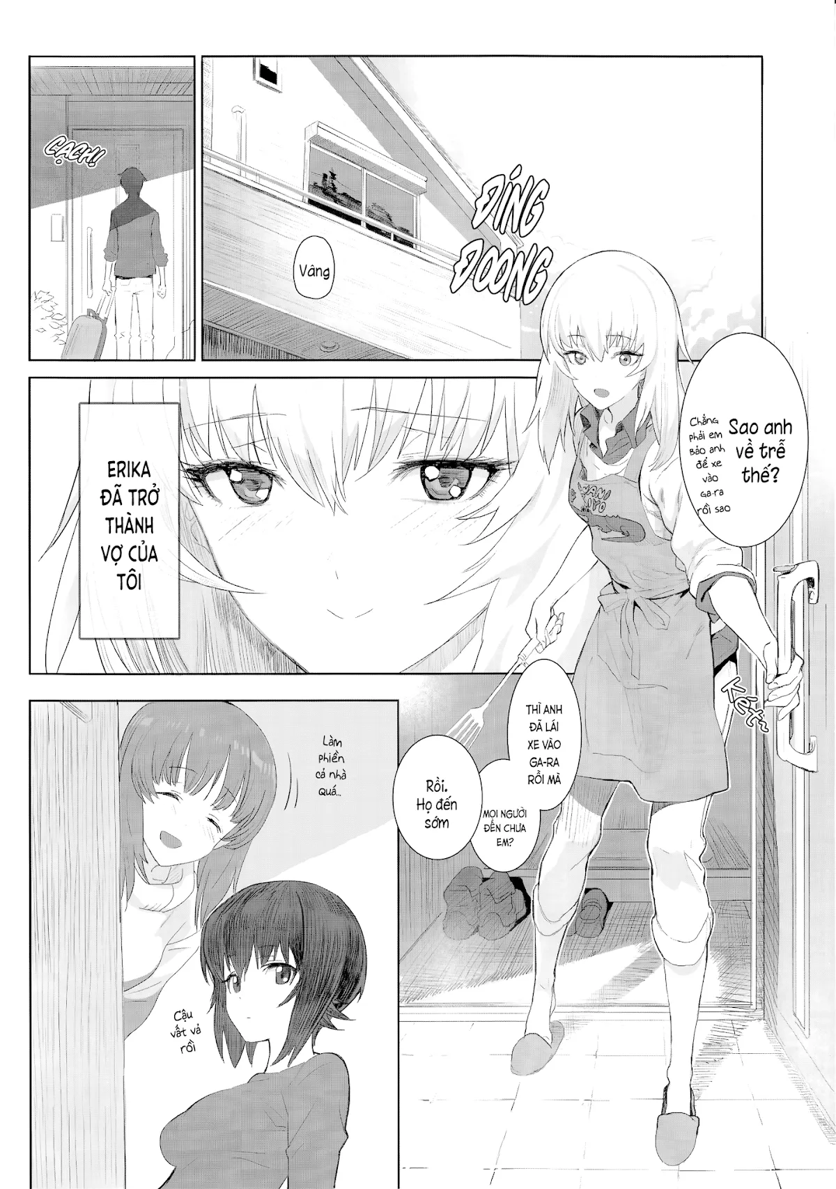 HentaiVN.net - Ảnh 5 - ERIKA (Girls und Panzer) - Chap 2