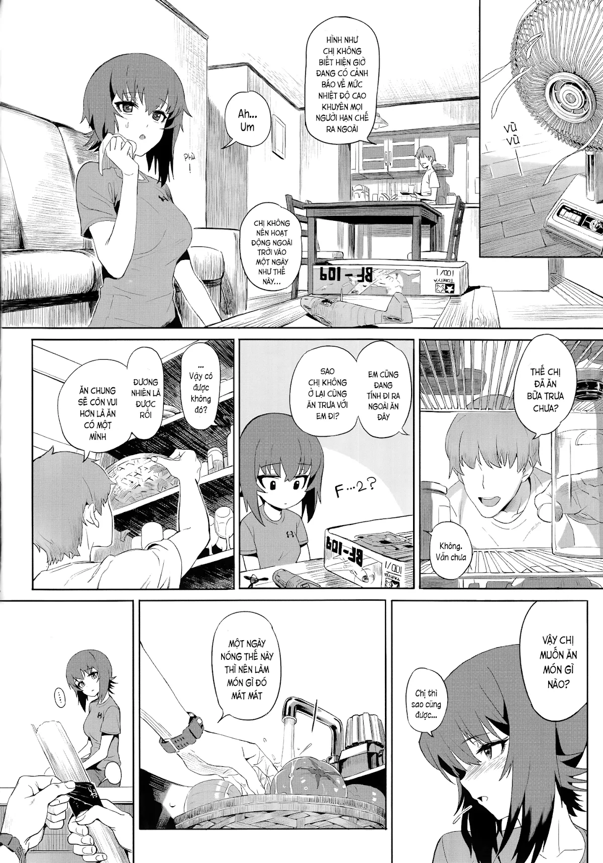 HentaiVN.net - Ảnh 11 - ERIKA (Girls und Panzer) - Chap 3