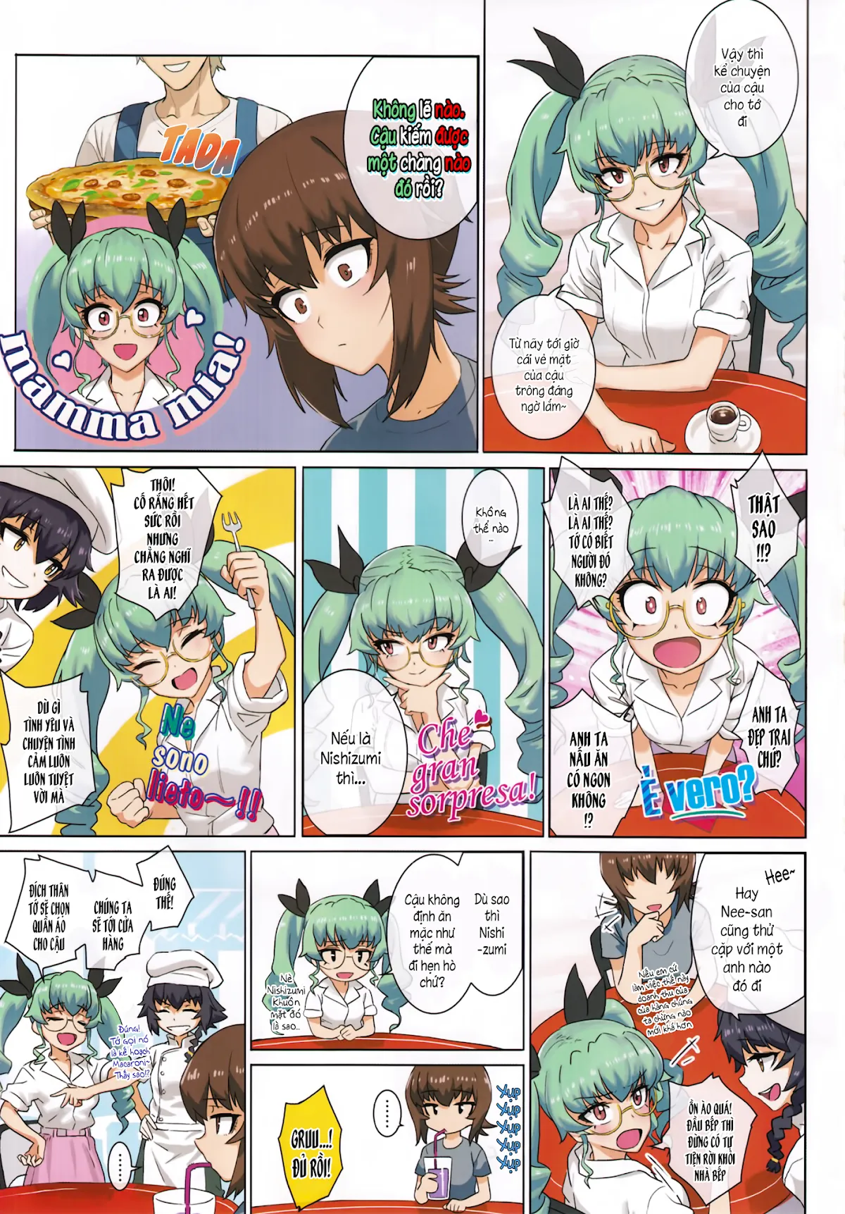 HentaiVN.net - Ảnh 16 - ERIKA (Girls und Panzer) - Chap 3