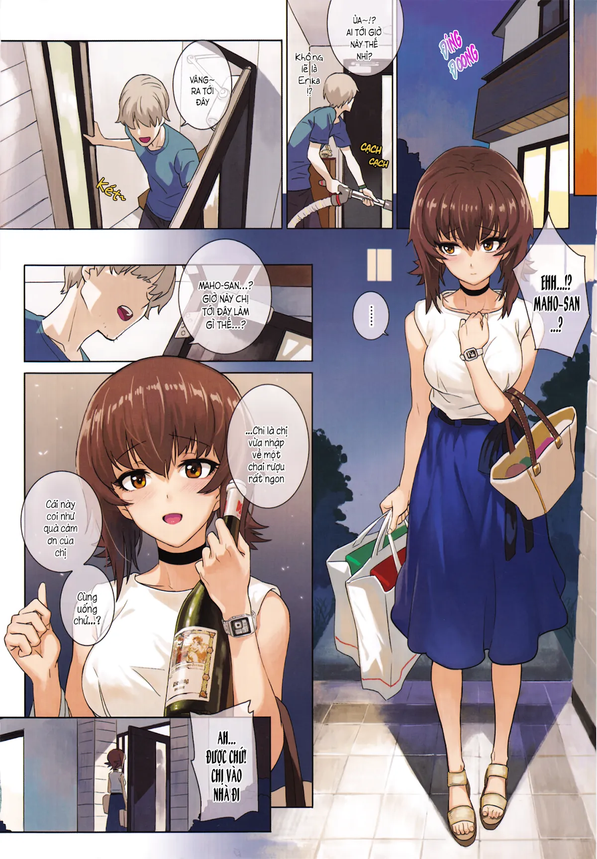 HentaiVN.net - Ảnh 17 - ERIKA (Girls und Panzer) - Chap 3