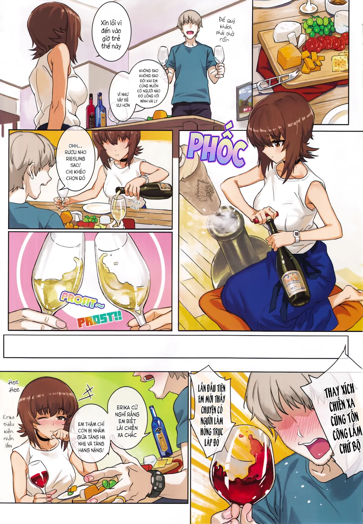 HentaiVN.net - Ảnh 18 - ERIKA (Girls und Panzer) - Chap 3