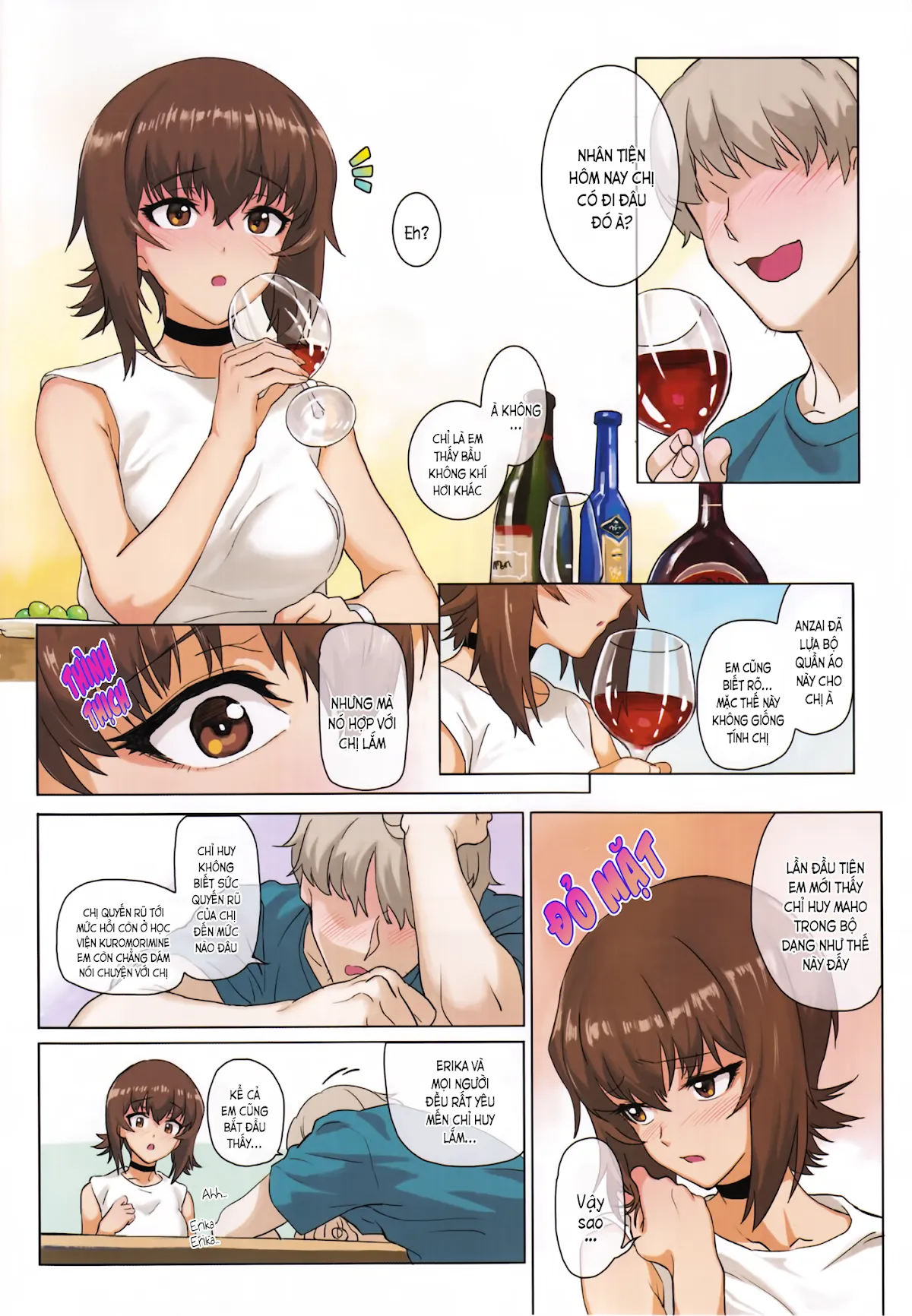 HentaiVN.net - Ảnh 19 - ERIKA (Girls und Panzer) - Chap 3