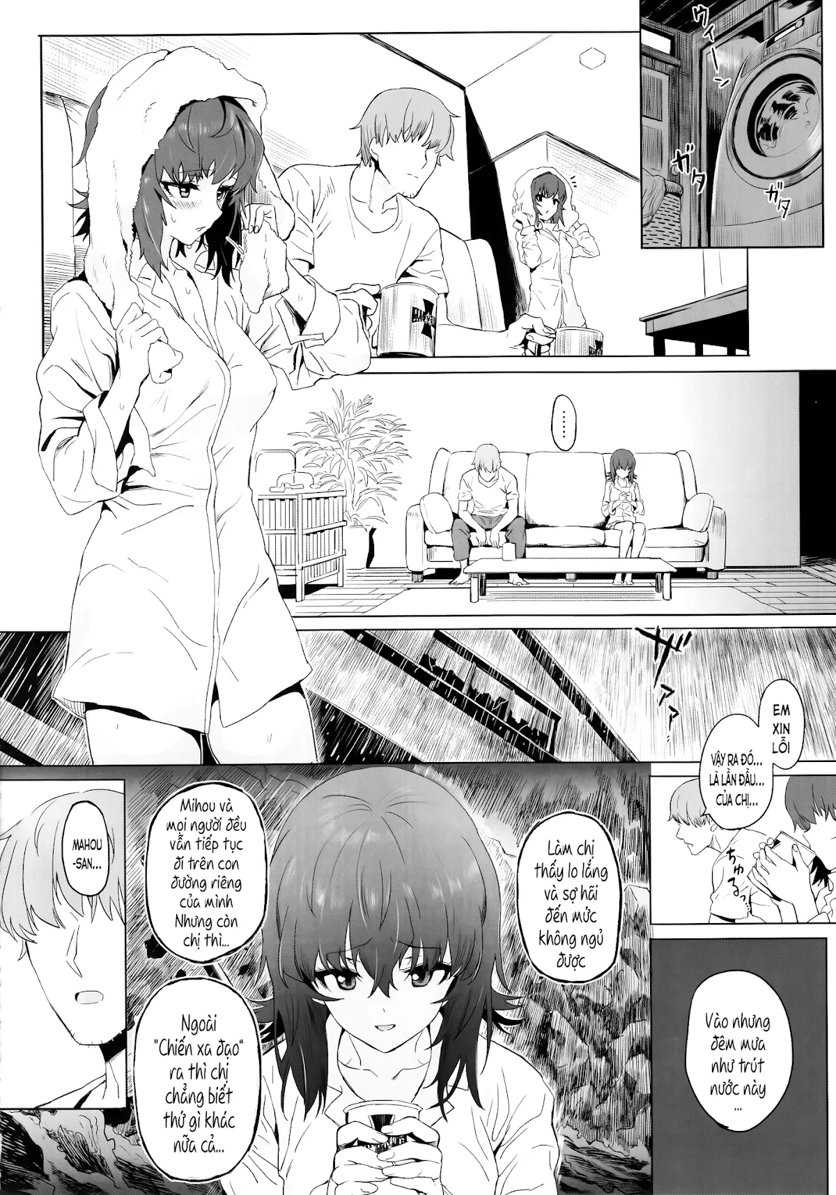 HentaiVN.net - Ảnh 4 - ERIKA (Girls und Panzer) - Chap 4