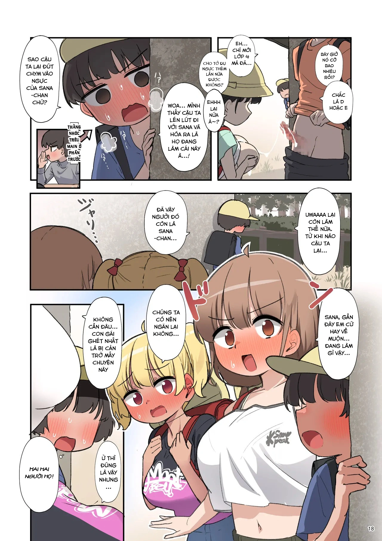 HentaiVN.net - Ảnh 19 - [クロマス]クラスで一番おっぱい大きい子にHさせもてもらえた話○ - Chap 1