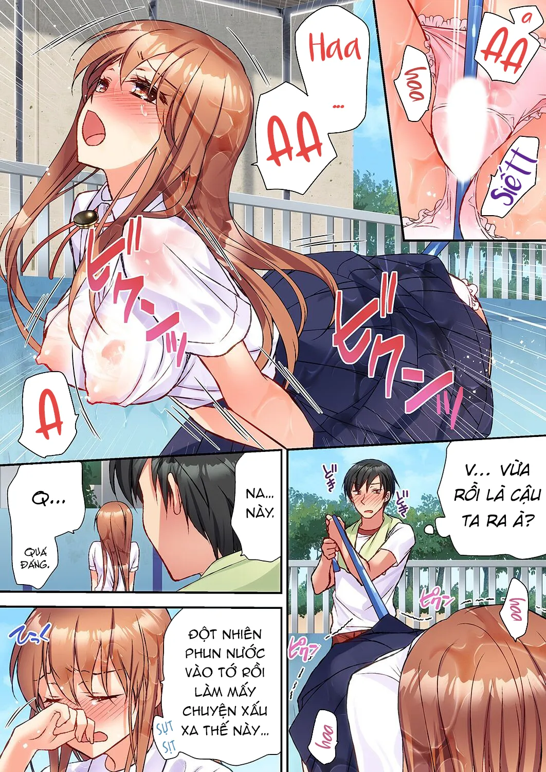 HentaiVN.net - Ảnh 12 - Sự Kích Thích Dâm Đãng... SEX Ngay Lập Tức. [大事なところグリグリしないでぇ…!パンツが擦れてヤラシイ刺激。奥まで食い込む即イキSEX] - Chap 1