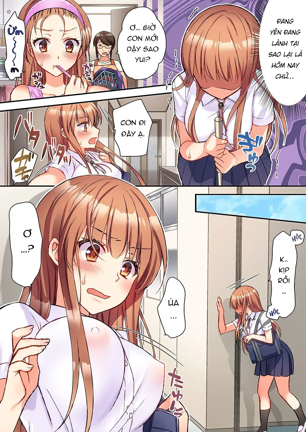 HentaiVN.net - Ảnh 4 - Sự Kích Thích Dâm Đãng... SEX Ngay Lập Tức. [大事なところグリグリしないでぇ…!パンツが擦れてヤラシイ刺激。奥まで食い込む即イキSEX] - Chap 1