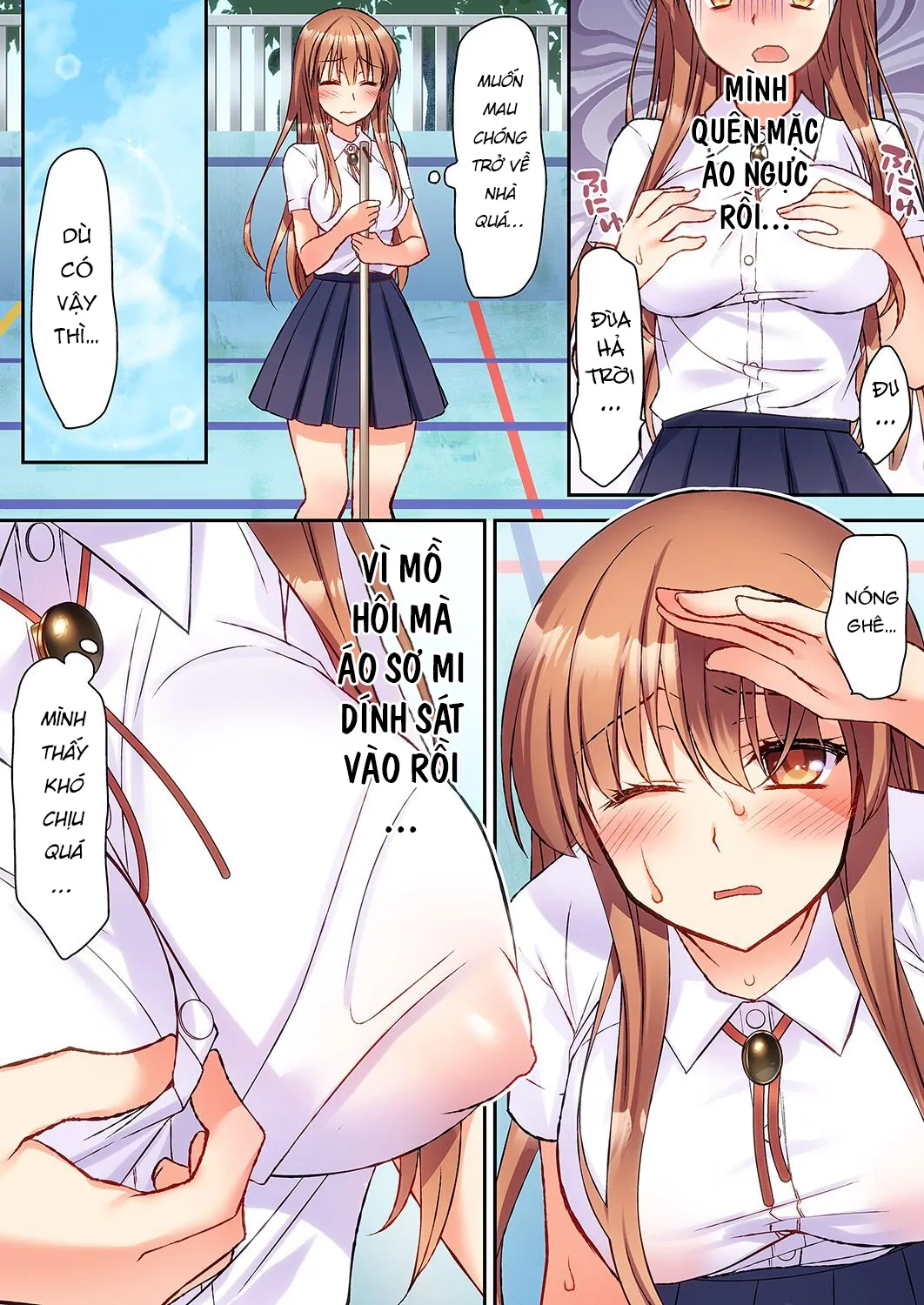 HentaiVN.net - Ảnh 5 - Sự Kích Thích Dâm Đãng... SEX Ngay Lập Tức. [大事なところグリグリしないでぇ…!パンツが擦れてヤラシイ刺激。奥まで食い込む即イキSEX] - Chap 1