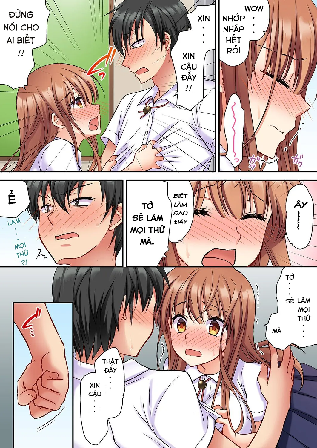 HentaiVN.net - Ảnh 8 - Sự Kích Thích Dâm Đãng... SEX Ngay Lập Tức. [大事なところグリグリしないでぇ…!パンツが擦れてヤラシイ刺激。奥まで食い込む即イキSEX] - Chap 2