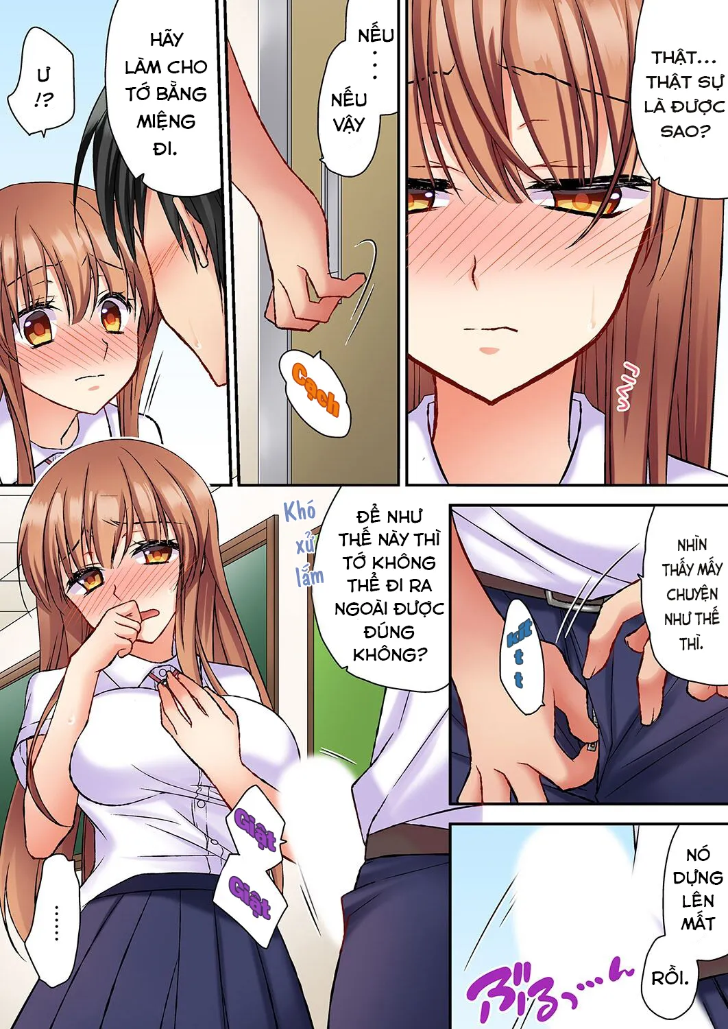 HentaiVN.net - Ảnh 9 - Sự Kích Thích Dâm Đãng... SEX Ngay Lập Tức. [大事なところグリグリしないでぇ…!パンツが擦れてヤラシイ刺激。奥まで食い込む即イキSEX] - Chap 2