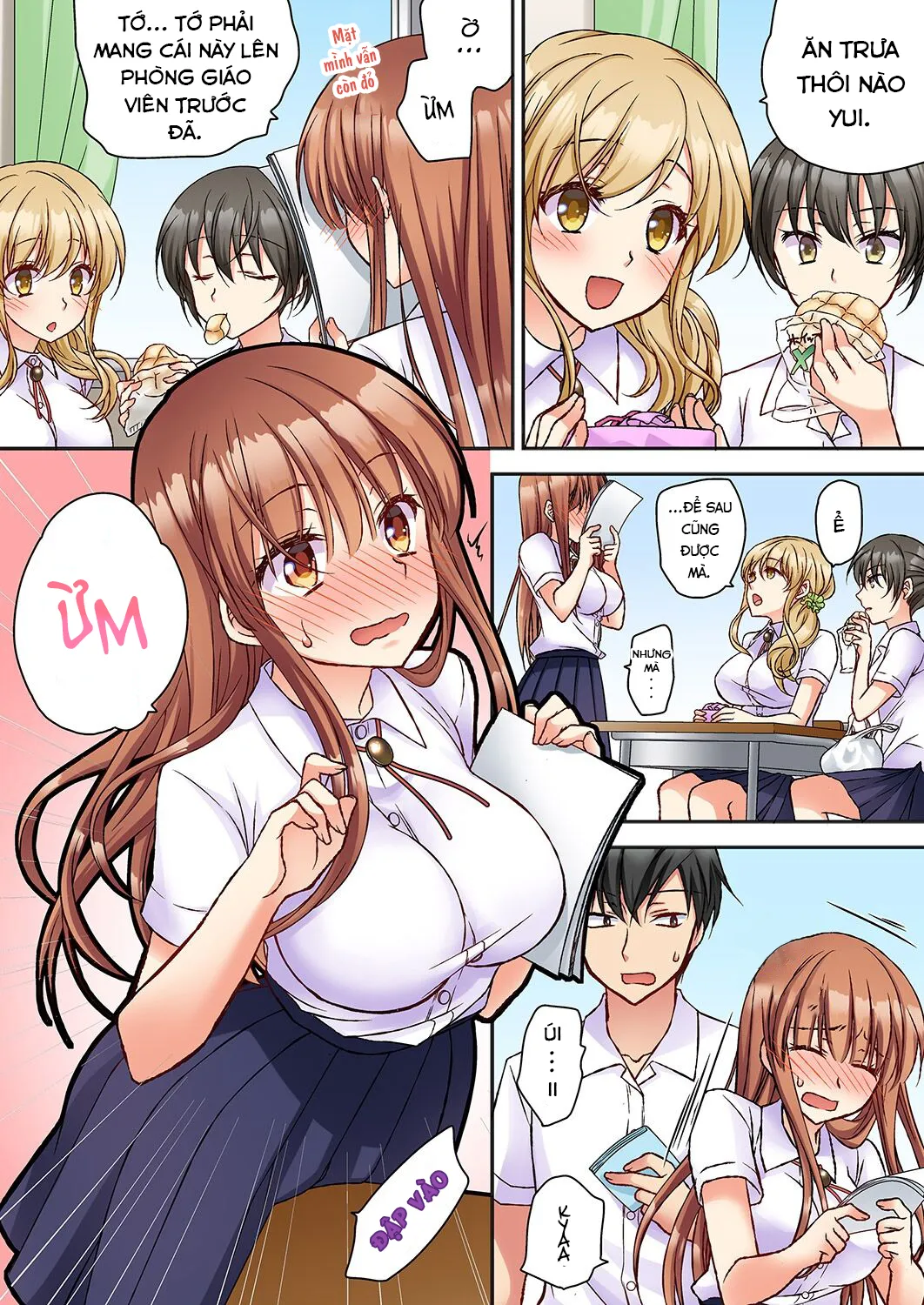 HentaiVN.net - Ảnh 4 - Sự Kích Thích Dâm Đãng... SEX Ngay Lập Tức. [大事なところグリグリしないでぇ…!パンツが擦れてヤラシイ刺激。奥まで食い込む即イキSEX] - Chap 2