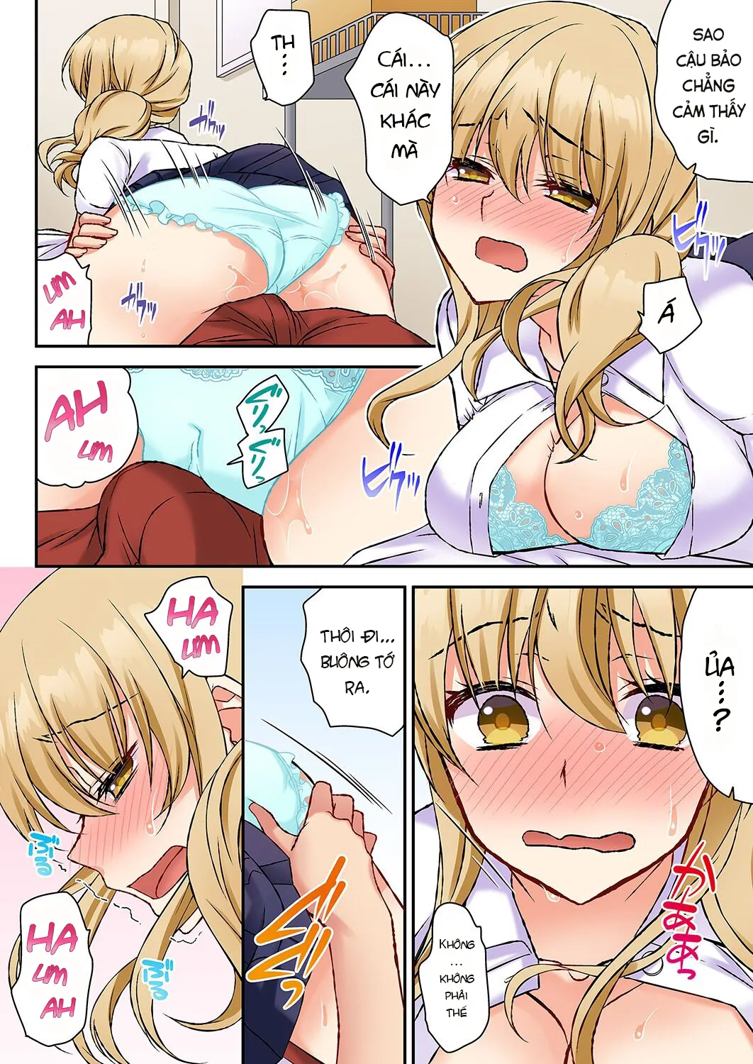HentaiVN.net - Ảnh 5 - Sự Kích Thích Dâm Đãng... SEX Ngay Lập Tức. [大事なところグリグリしないでぇ…!パンツが擦れてヤラシイ刺激。奥まで食い込む即イキSEX] - Chap 3