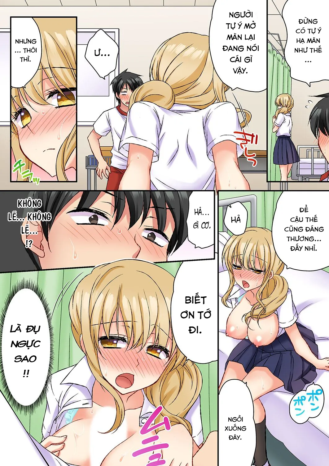HentaiVN.net - Ảnh 12 - Sự Kích Thích Dâm Đãng... SEX Ngay Lập Tức. [大事なところグリグリしないでぇ…!パンツが擦れてヤラシイ刺激。奥まで食い込む即イキSEX] - Chap 3
