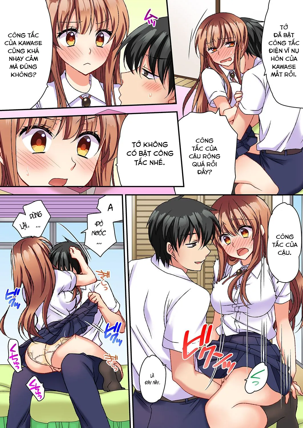 HentaiVN.net - Ảnh 4 - Sự Kích Thích Dâm Đãng... SEX Ngay Lập Tức. [大事なところグリグリしないでぇ…!パンツが擦れてヤラシイ刺激。奥まで食い込む即イキSEX] - Chap 5