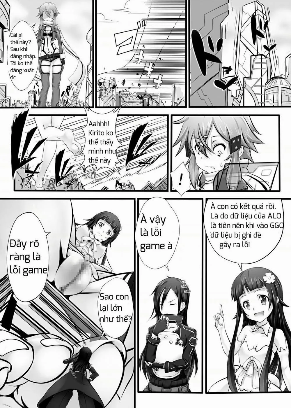HentaiVN.net - Ảnh 7 - BUG ART ONLINE (Sword Art Online) - Chap 1