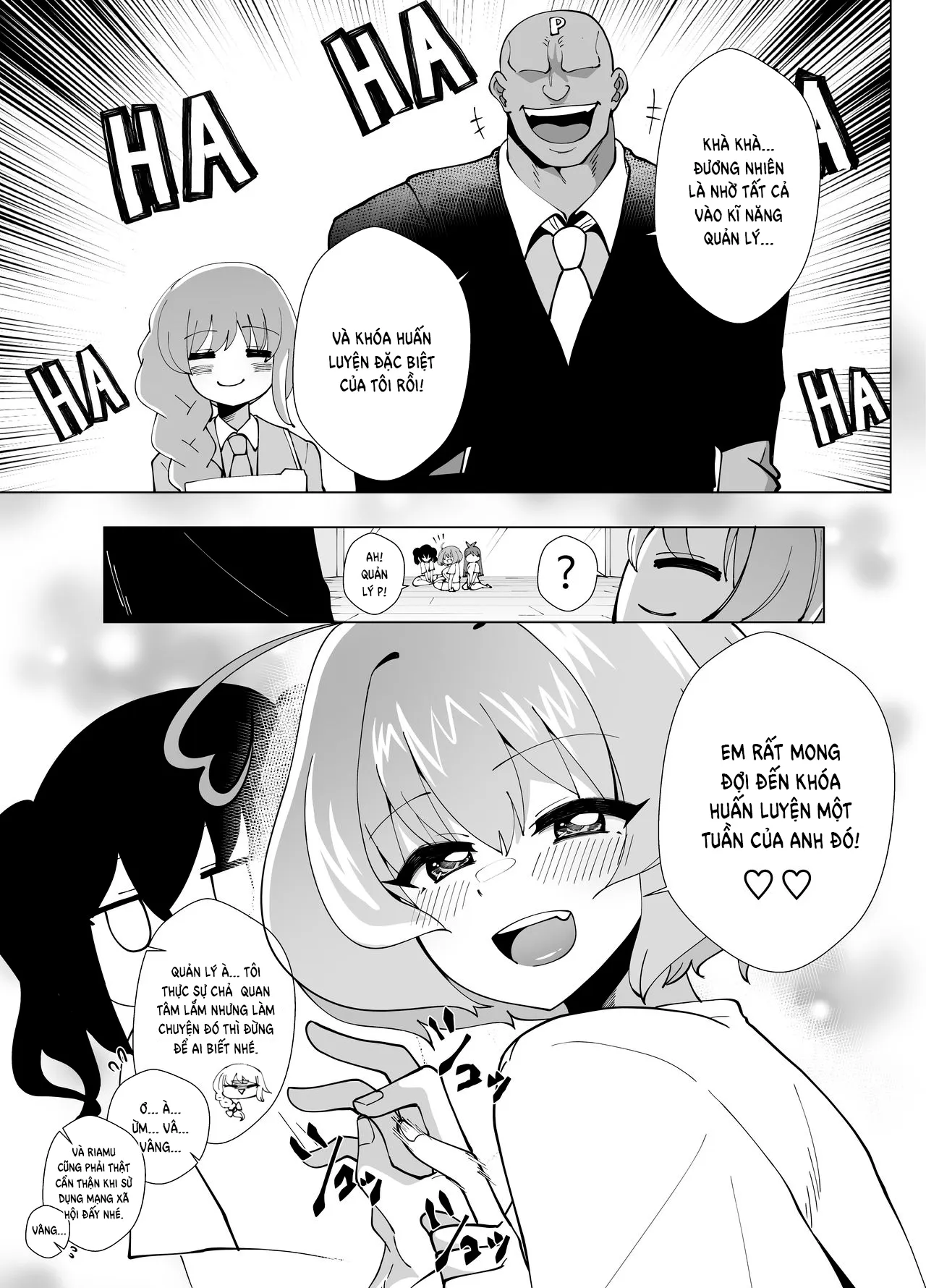 HentaiVN.net - Ảnh 34 - Khóa tập luyện cấp tốc [Riamu Shuumatsu Rental Service] - Chap 1